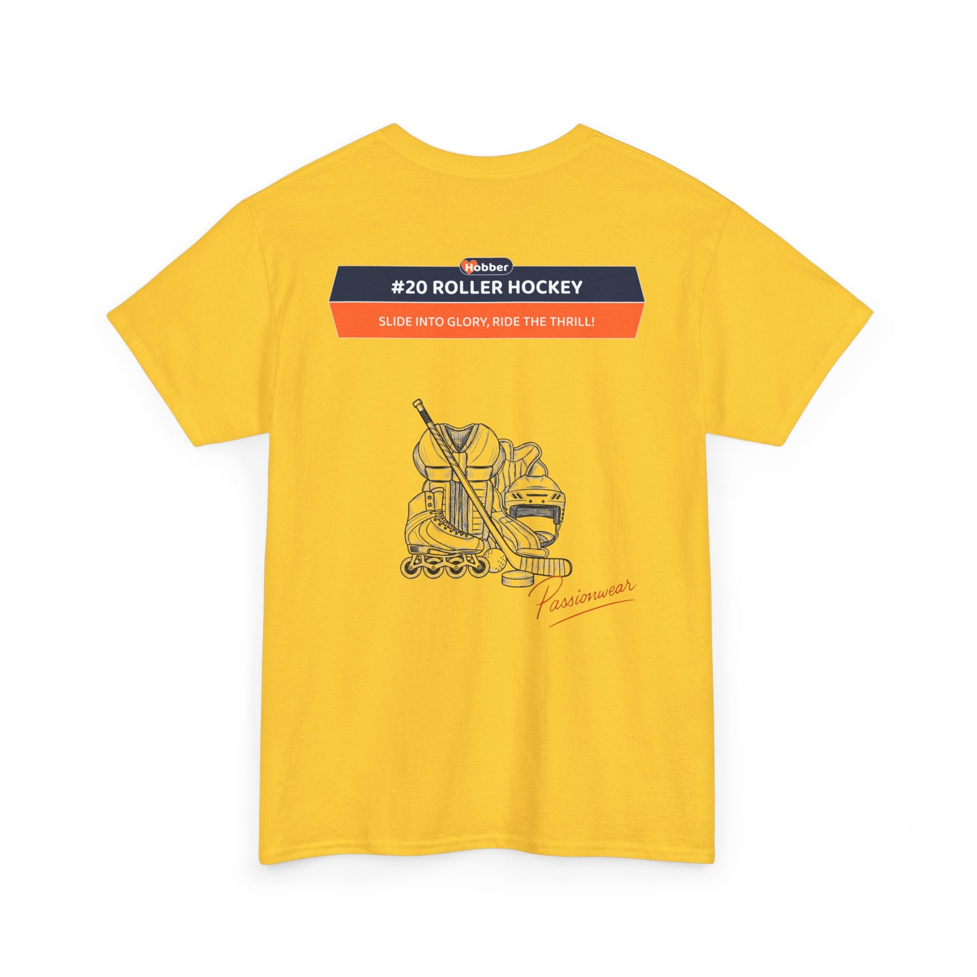 Hobber Mens Sports & Adventure T-Shirt, #20 Roller hockey