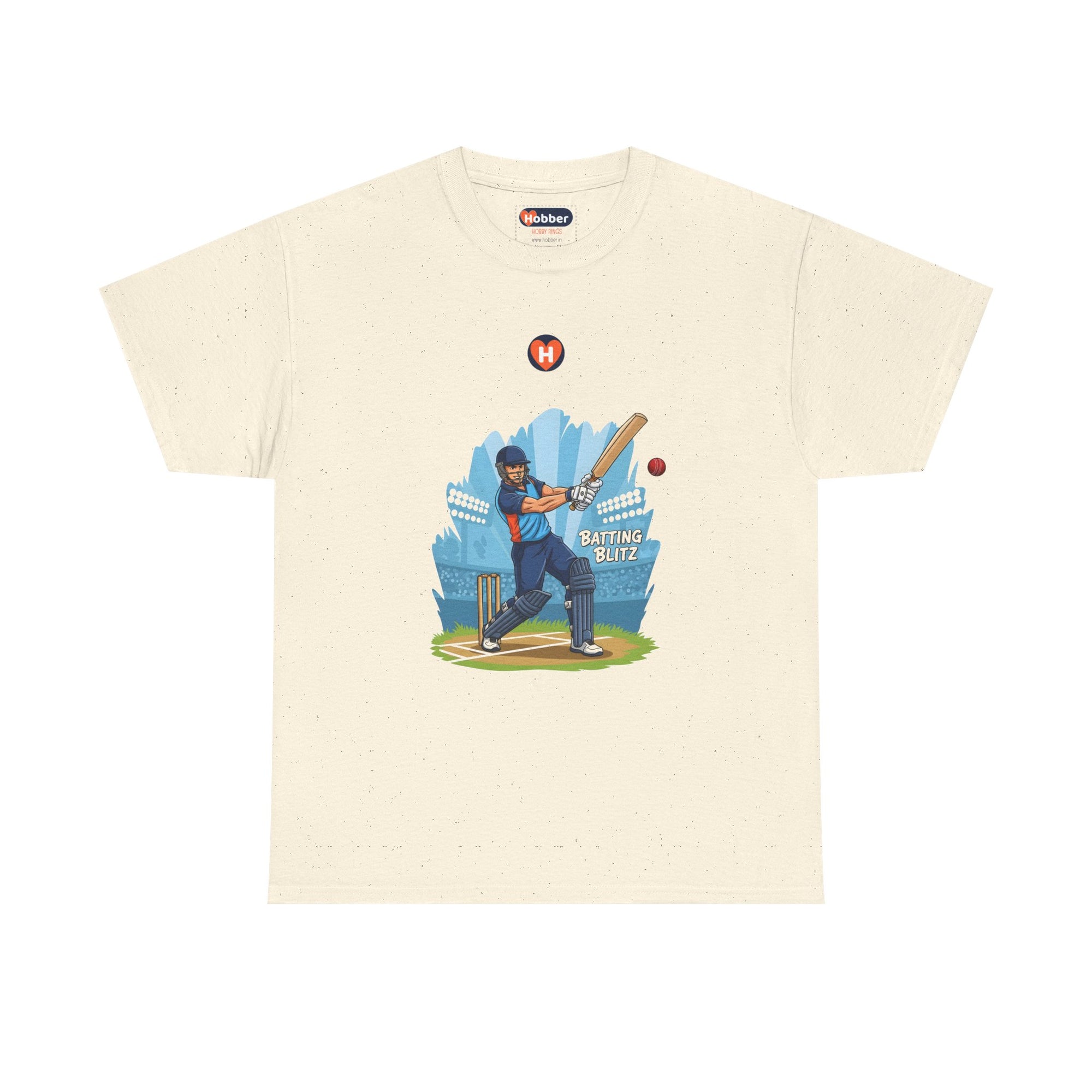 Hobber Mens Sports & Adventure T-Shirt, #25 Cricket