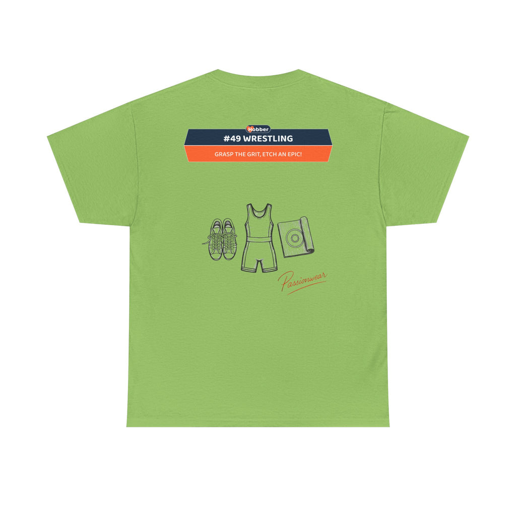 Hobber Mens Sports & Adventure T-Shirt, #49 Wrestling