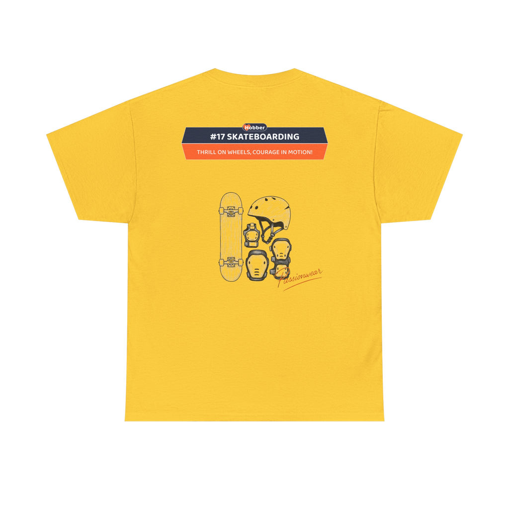 Hobber Mens Sports & Adventure T-Shirt, #17 Skateboarding