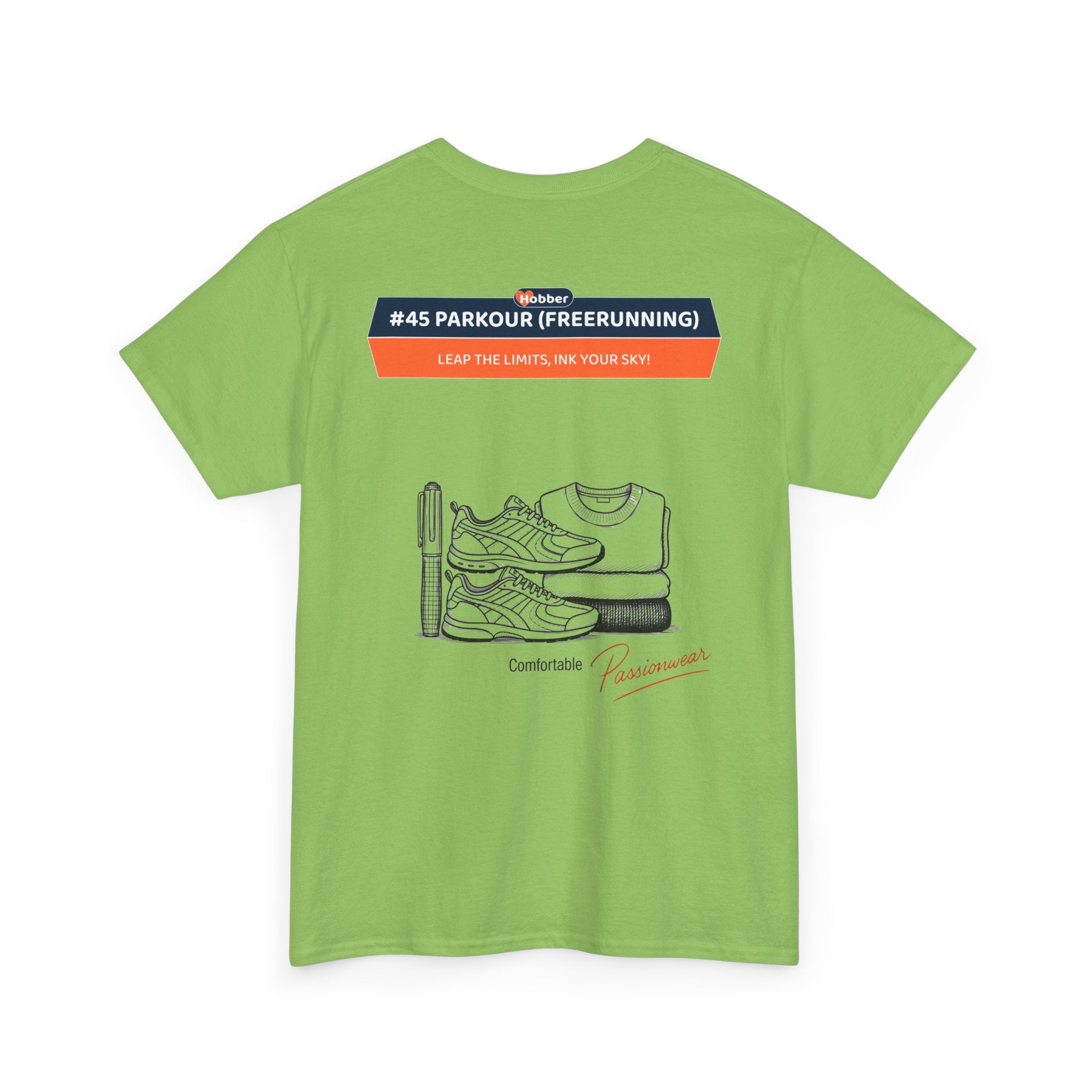 Hobber Mens Sports & Adventure T-Shirt, #45 Parkour (Freerunning)