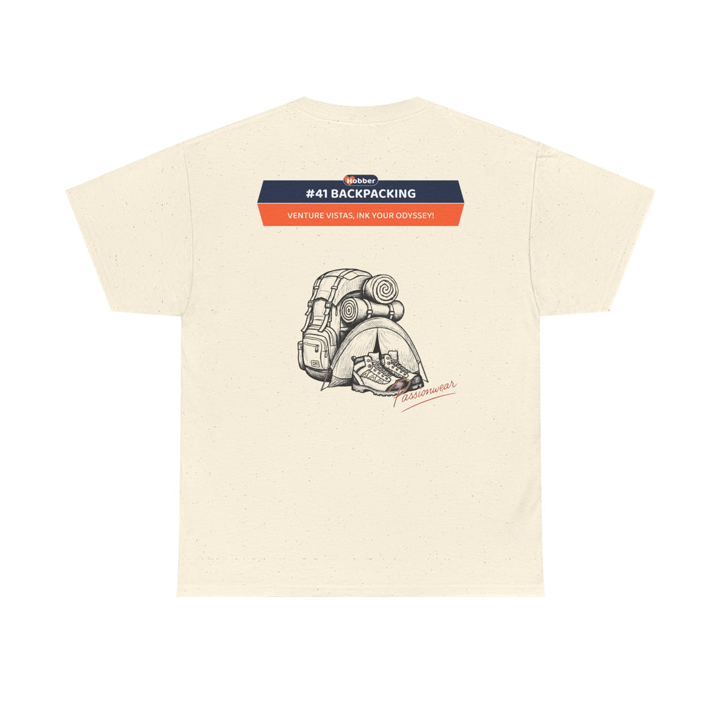 Hobber Unisex Sports & Adventure T-Shirt, #41 Backpacking