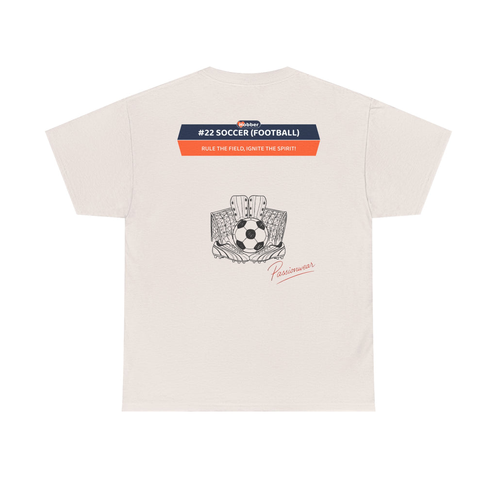 Hobber Mens Sports & Adventure T-Shirt, #22 Soccer (Football)