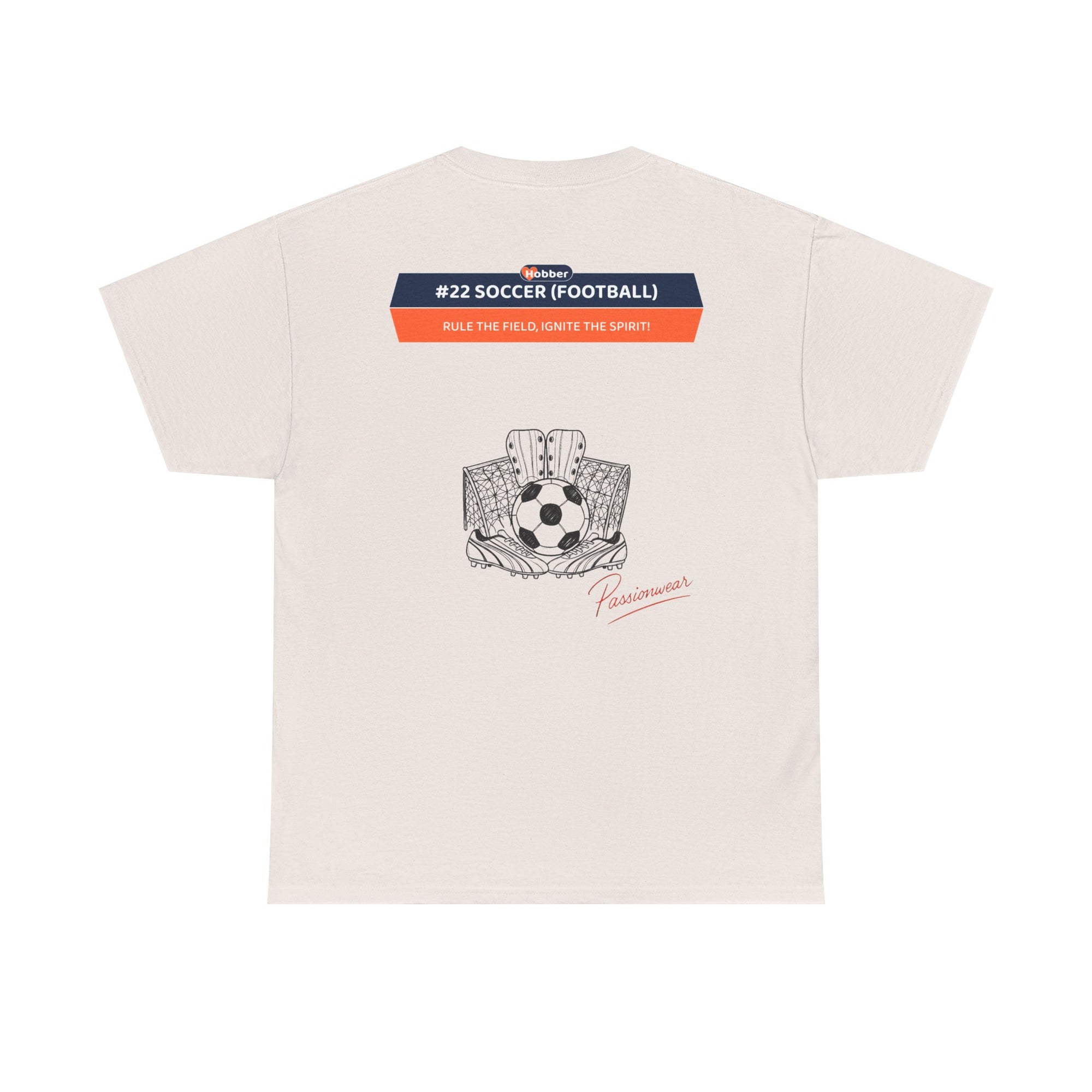 Hobber Mens Sports & Adventure T-Shirt, #22 Soccer (Football)