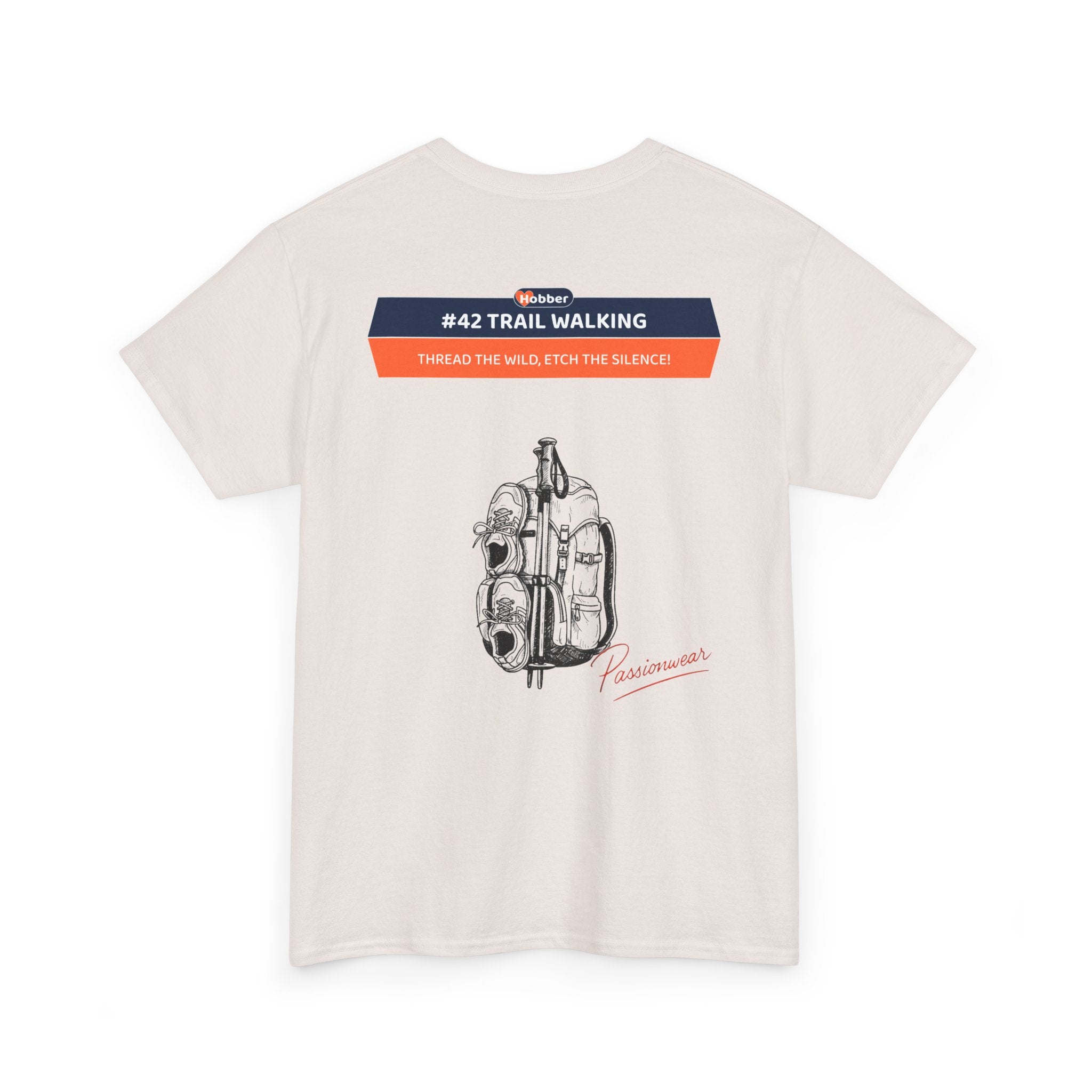 Hobber Unisex Sports & Adventure T-Shirt, #42 Trail walking