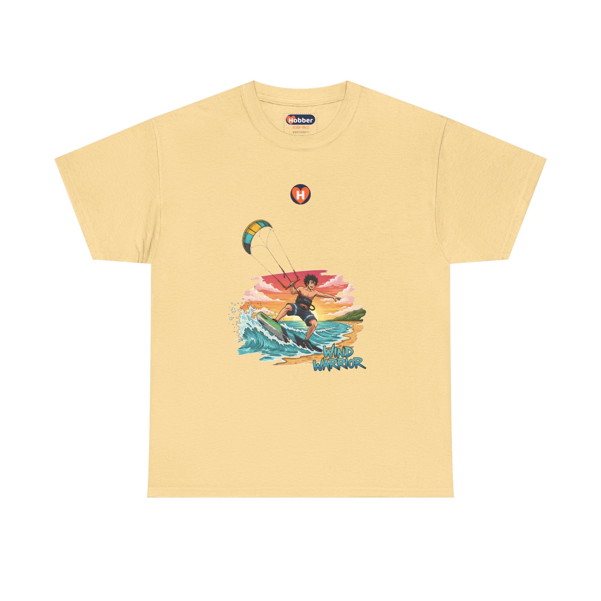 Hobber Mens Sports & Adventure T-Shirt, #14 Kiteboarding