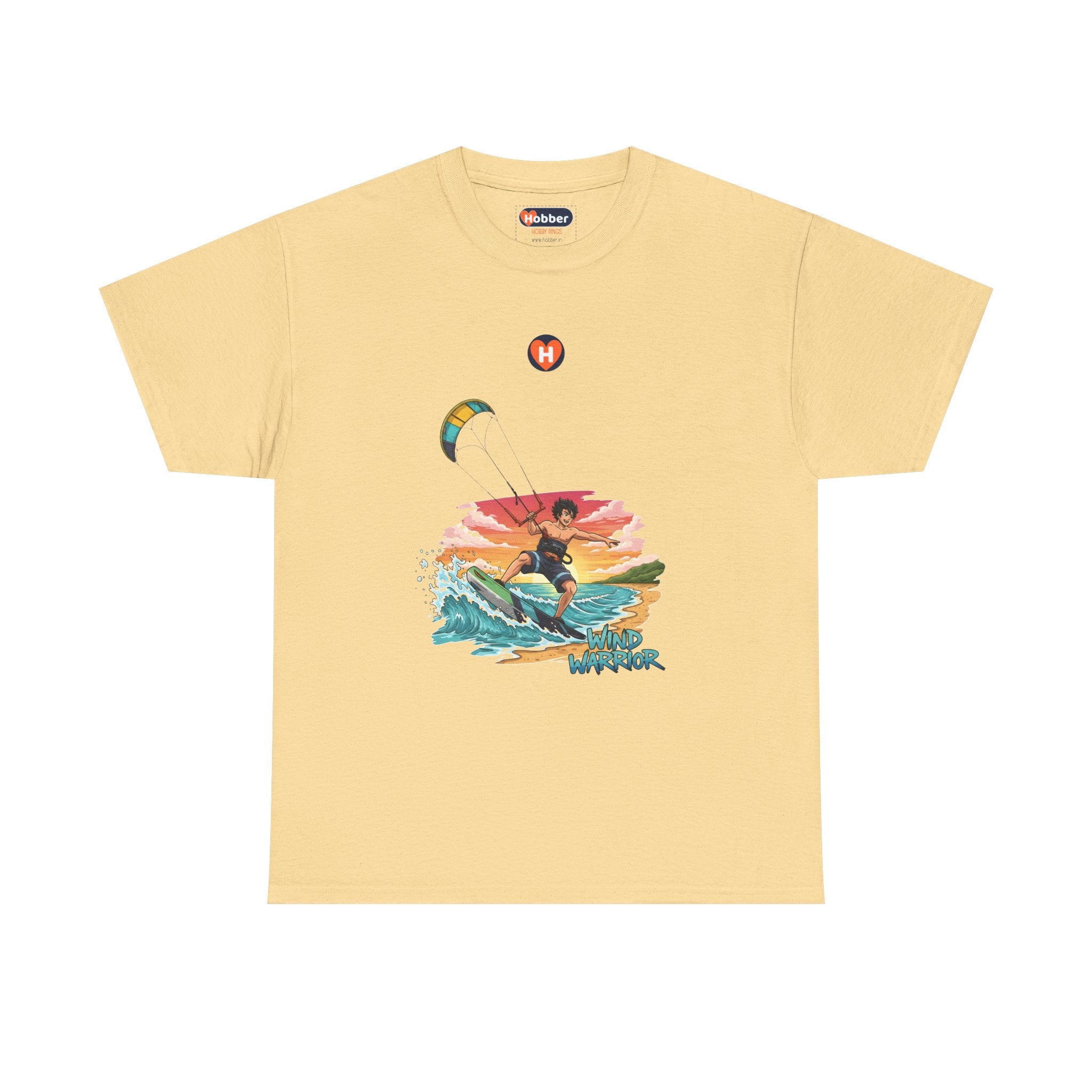 Hobber Mens Sports & Adventure T-Shirt, #14 Kiteboarding