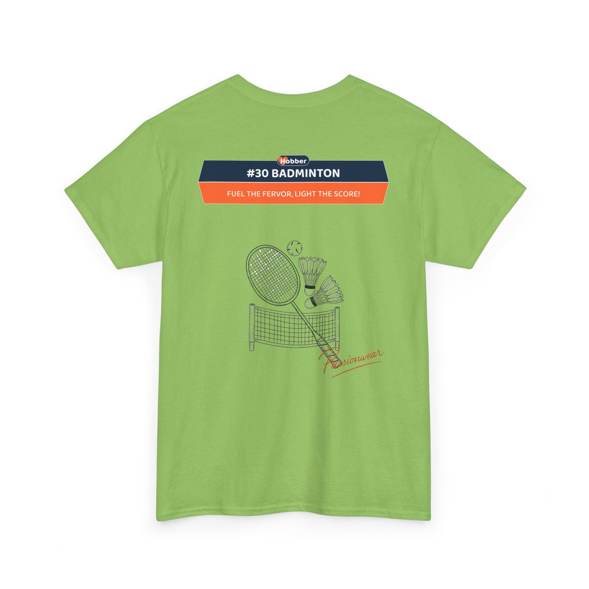 Hobber Unisex Sports & Adventure T-Shirt, #30 Badminton