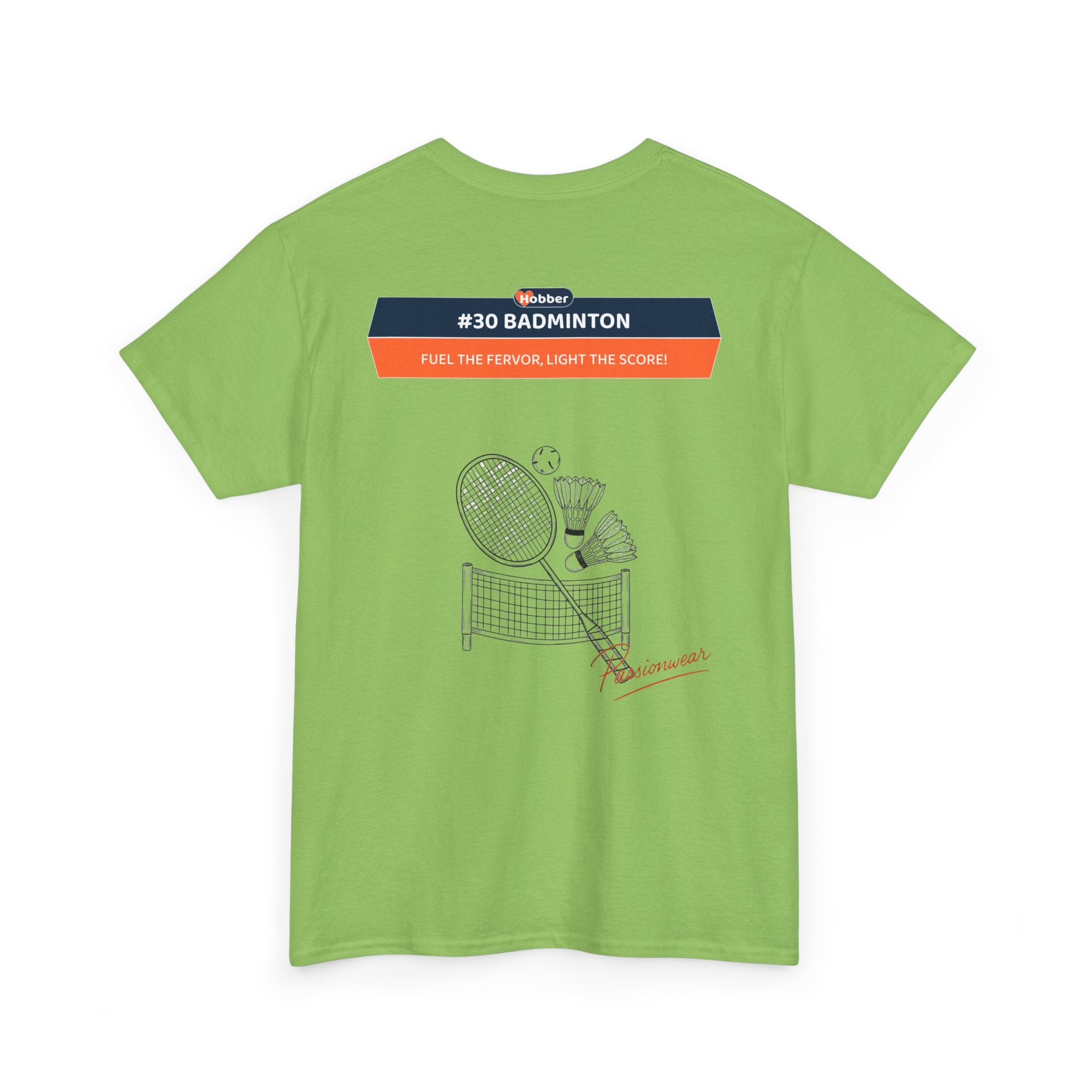 Hobber Unisex Sports & Adventure T-Shirt, #30 Badminton