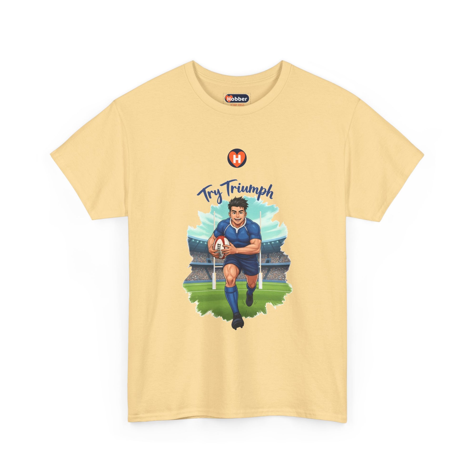 Hobber Mens Sports & Adventure T-Shirt, #24 Rugby