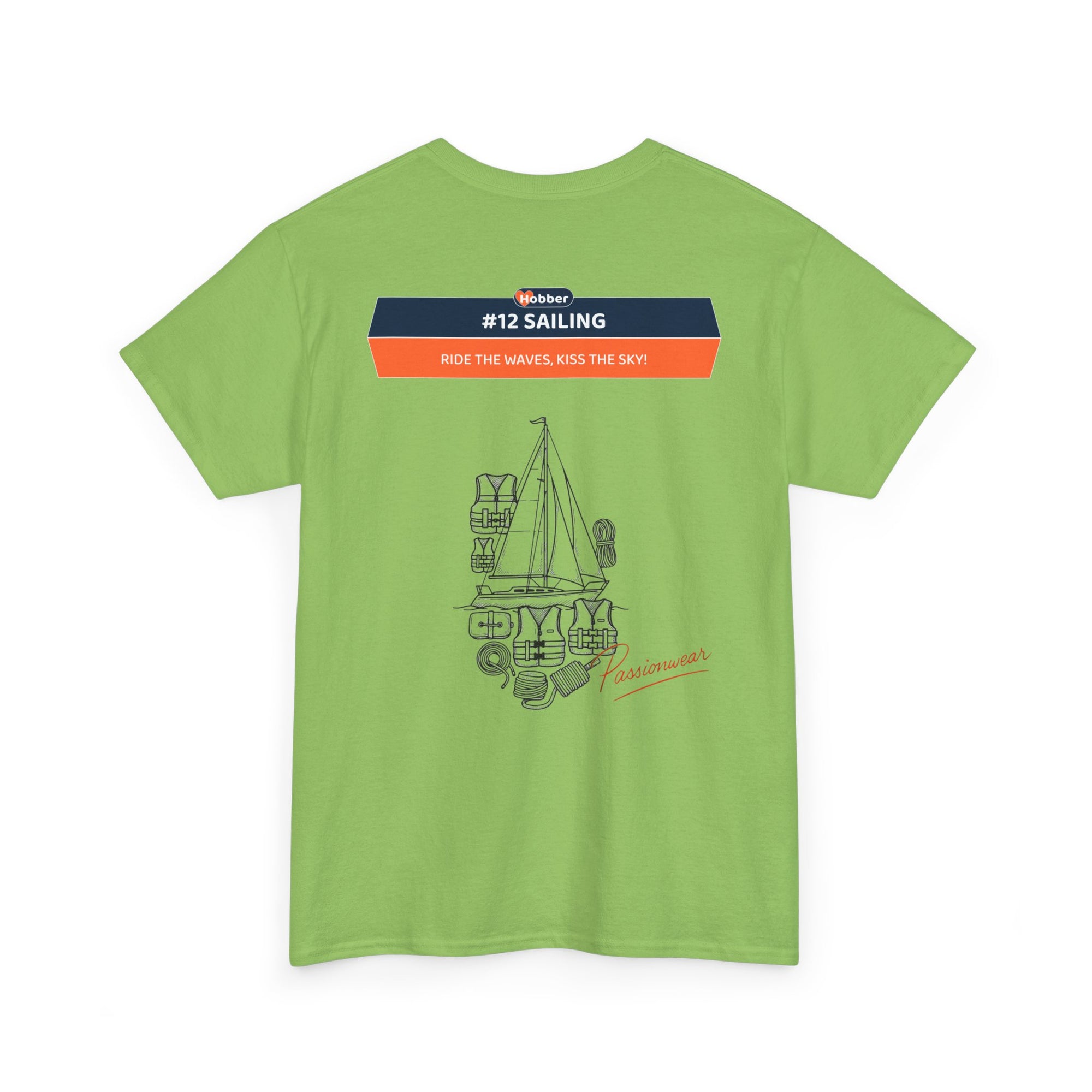 Hobber Unisex Sports & Adventure T-Shirt, #12 Sailing