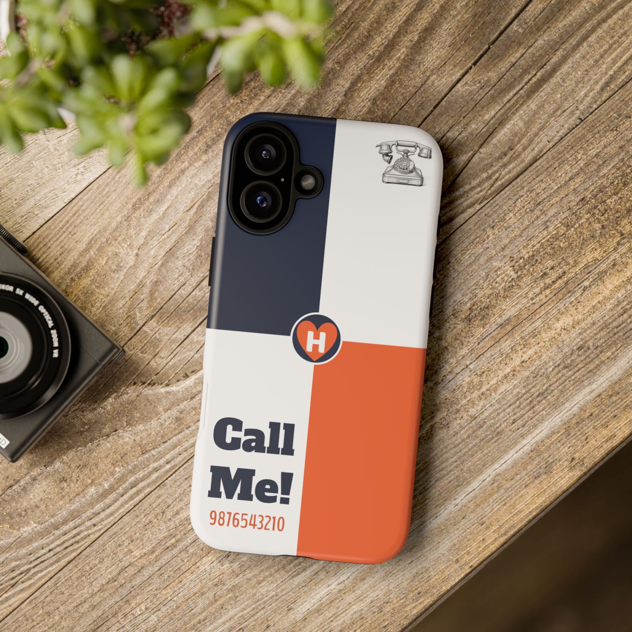 Hobber CallMe: Stylish Phone Case for Tough Protection, Customizable Cover, Durable Design