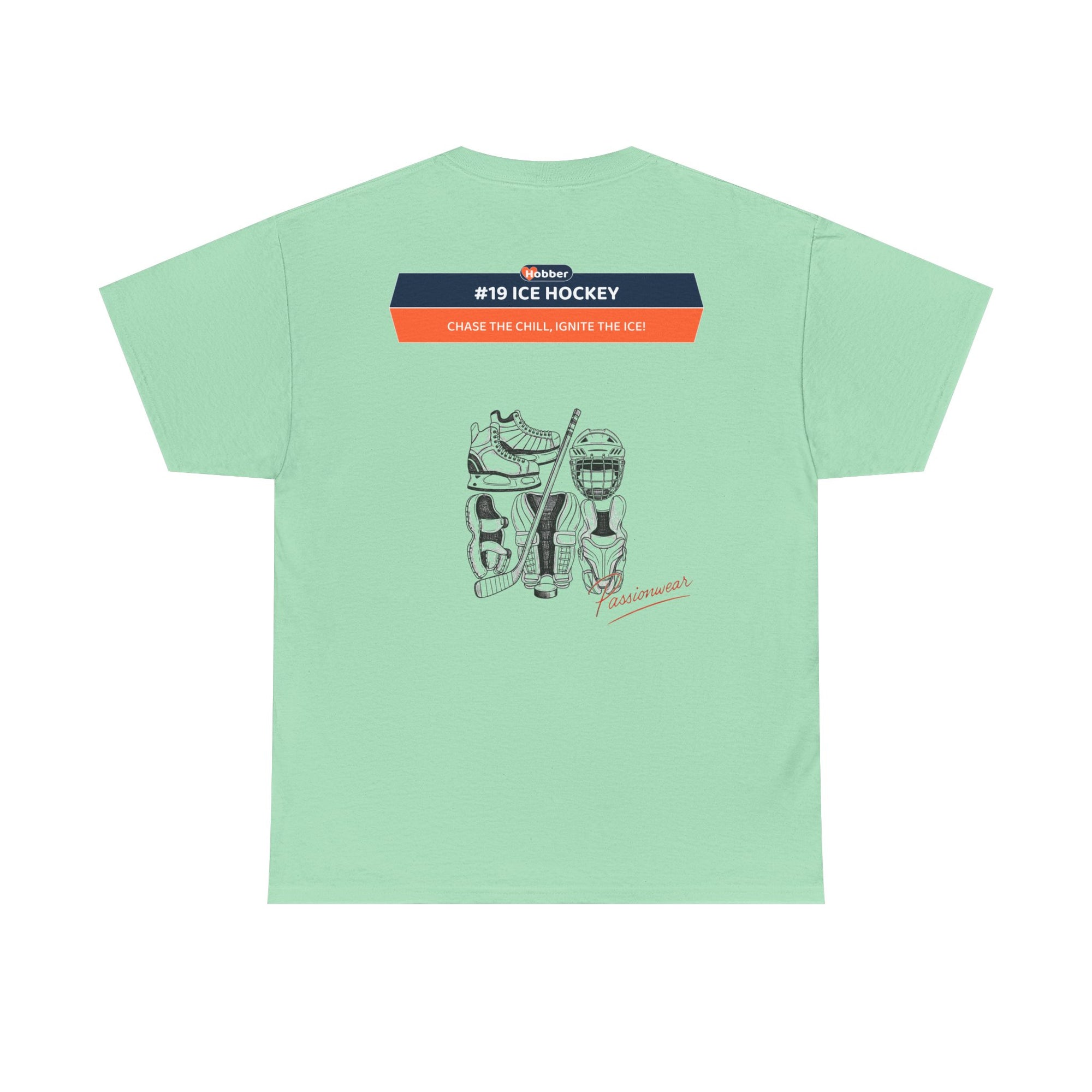 Hobber Mens Sports & Adventure T-Shirt, #19 Ice hockey