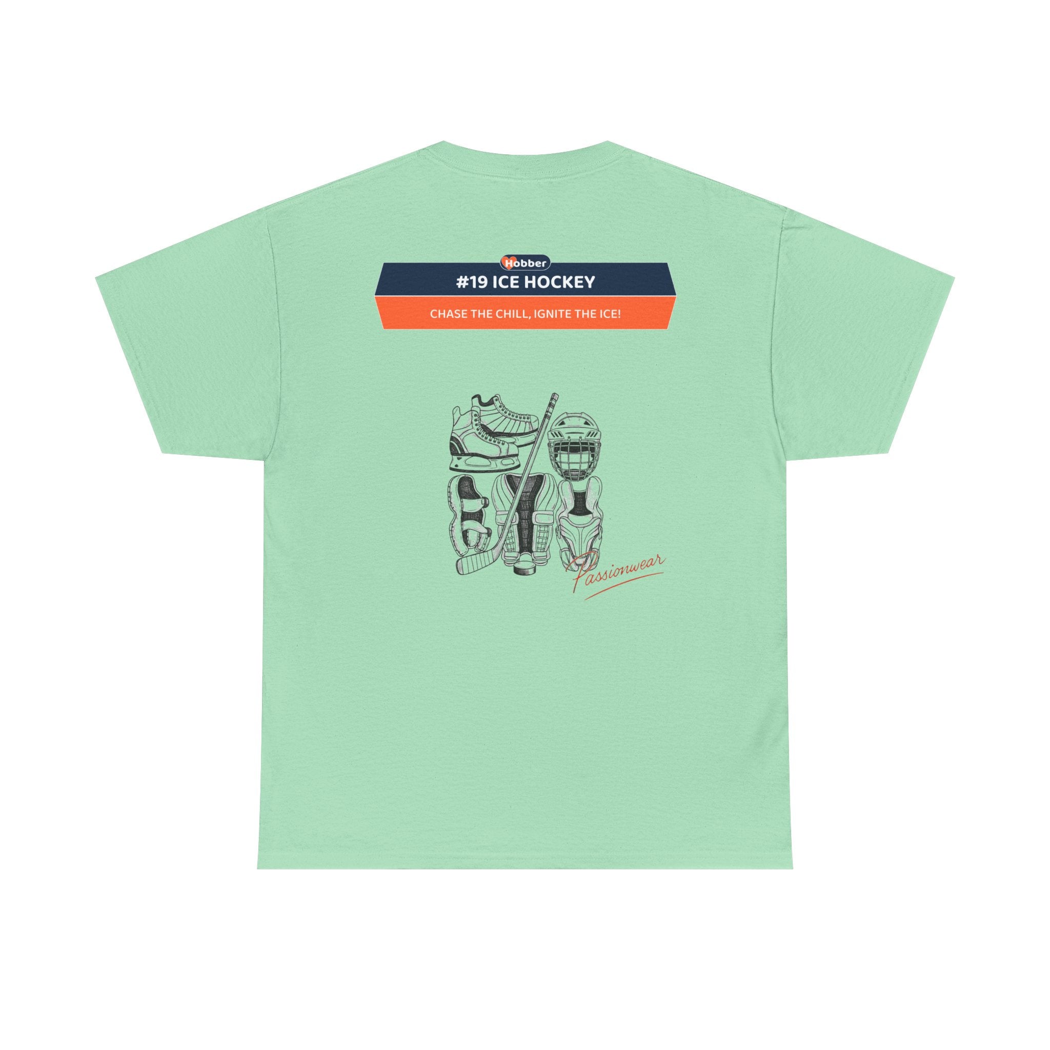 Hobber Mens Sports & Adventure T-Shirt, #19 Ice hockey