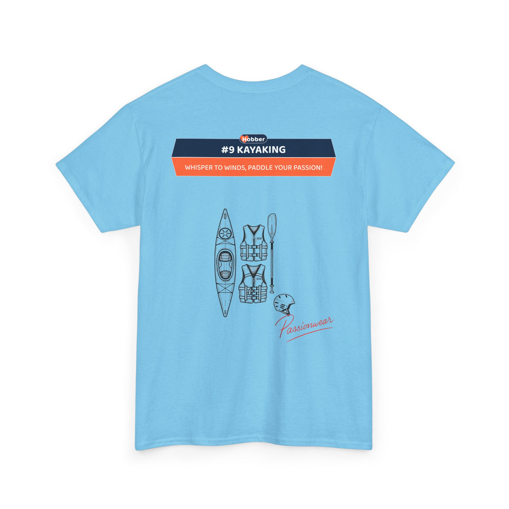 Hobber Unisex Sports & Adventure T-Shirt, #9 Kayaking