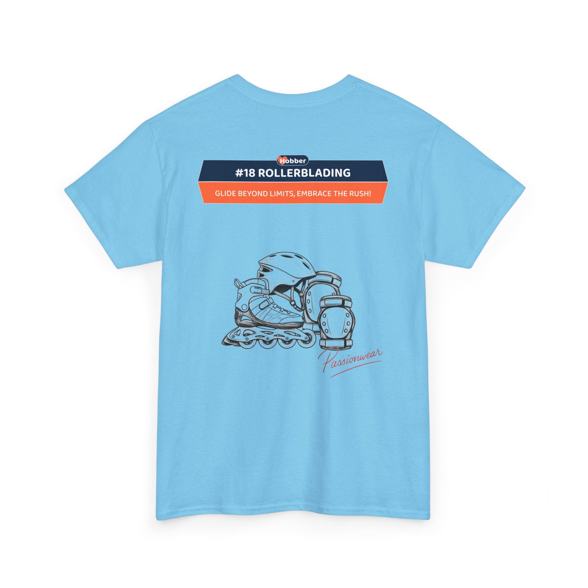 Hobber Unisex Sports & Adventure T-Shirt, #18 Rollerblading