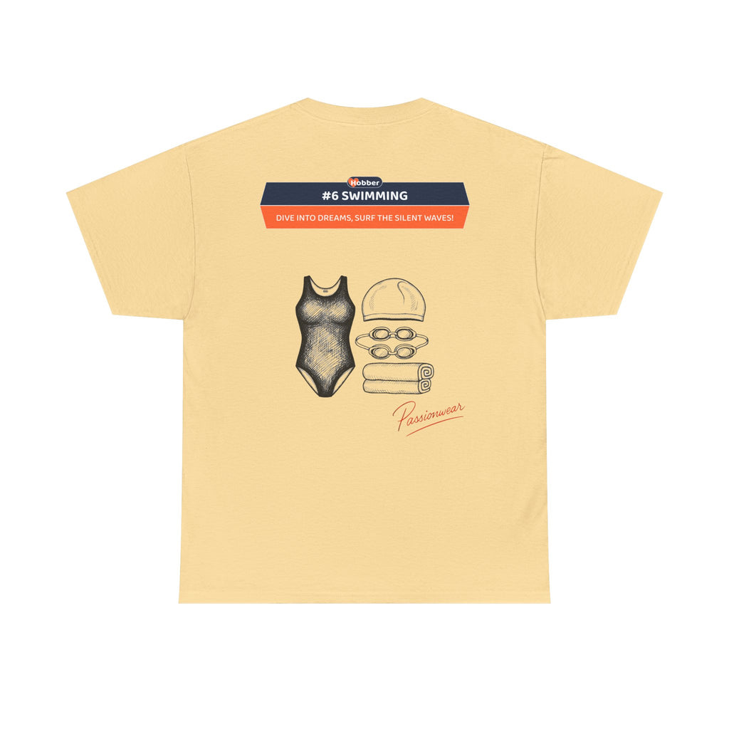 Hobber Unisex Sports & Adventure T-Shirt, #6 Swimming