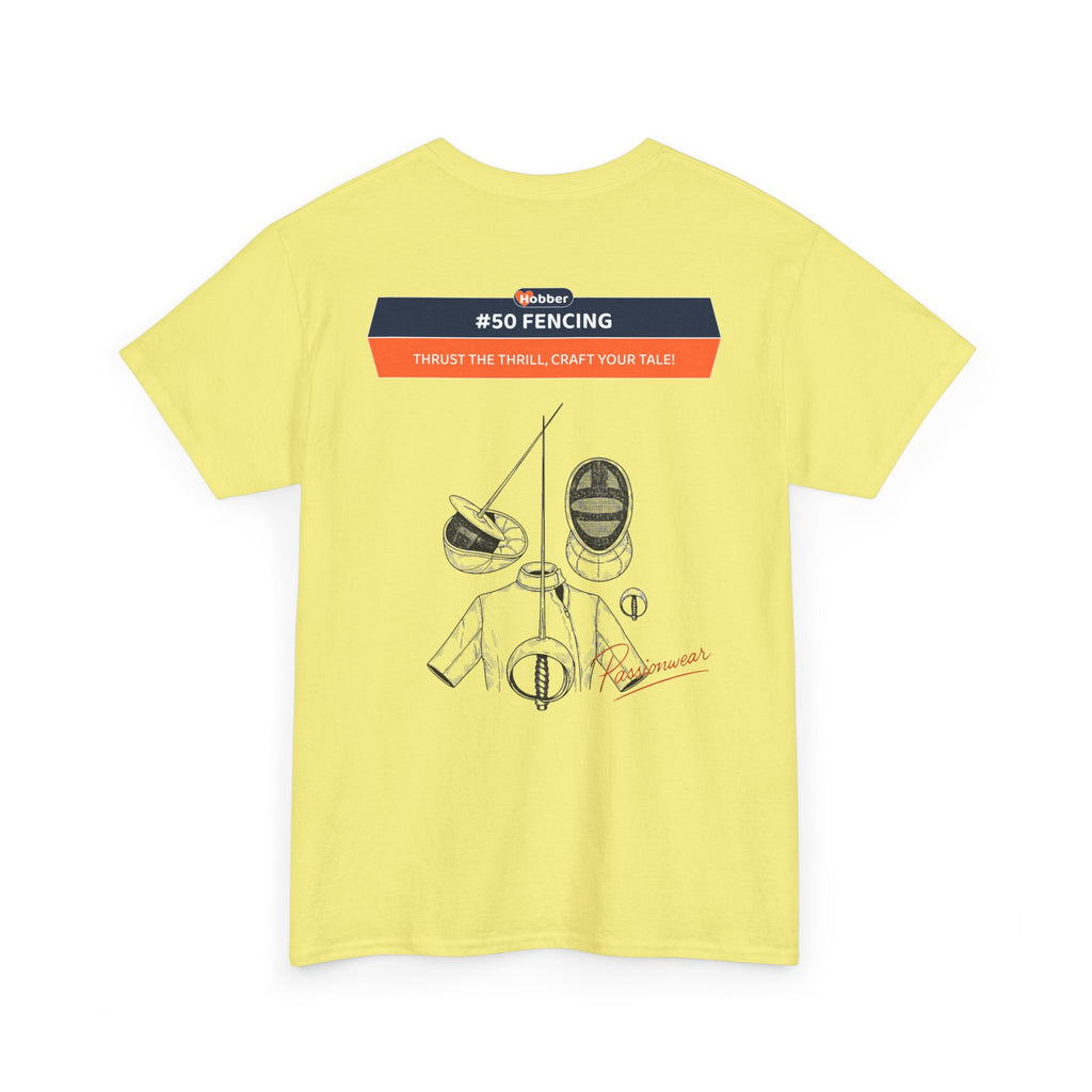 Hobber Mens Sports & Adventure T-Shirt, #50 Fencing