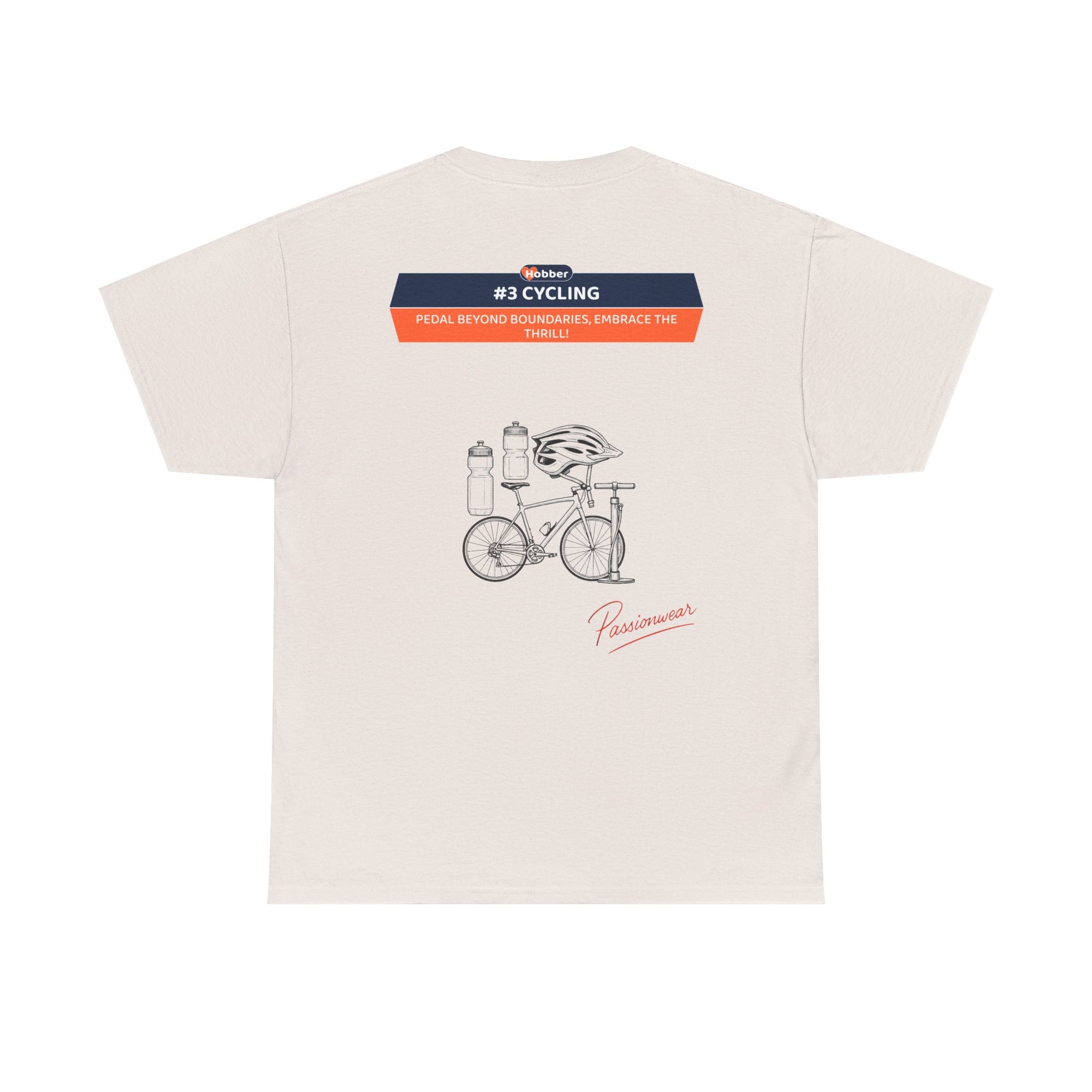 Hobber Unisex Sports & Adventure T-Shirt, #3 Cycling