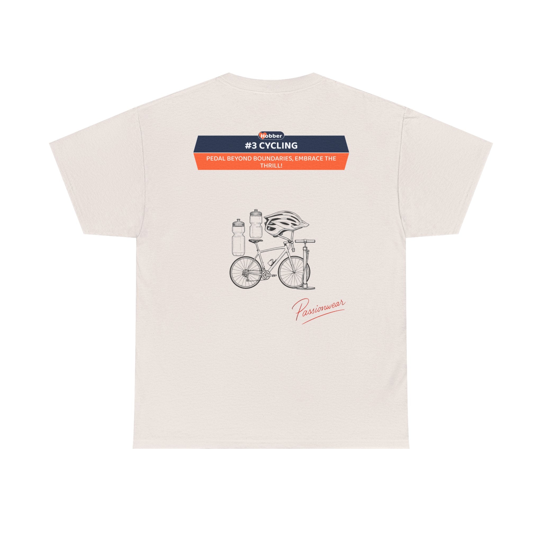 Hobber Unisex Sports & Adventure T-Shirt, #3 Cycling