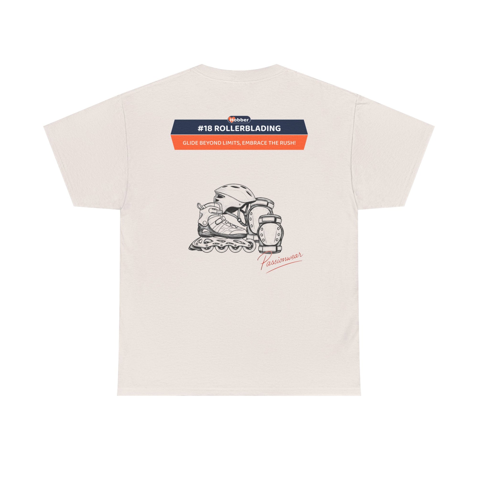 Hobber Unisex Sports & Adventure T-Shirt, #18 Rollerblading