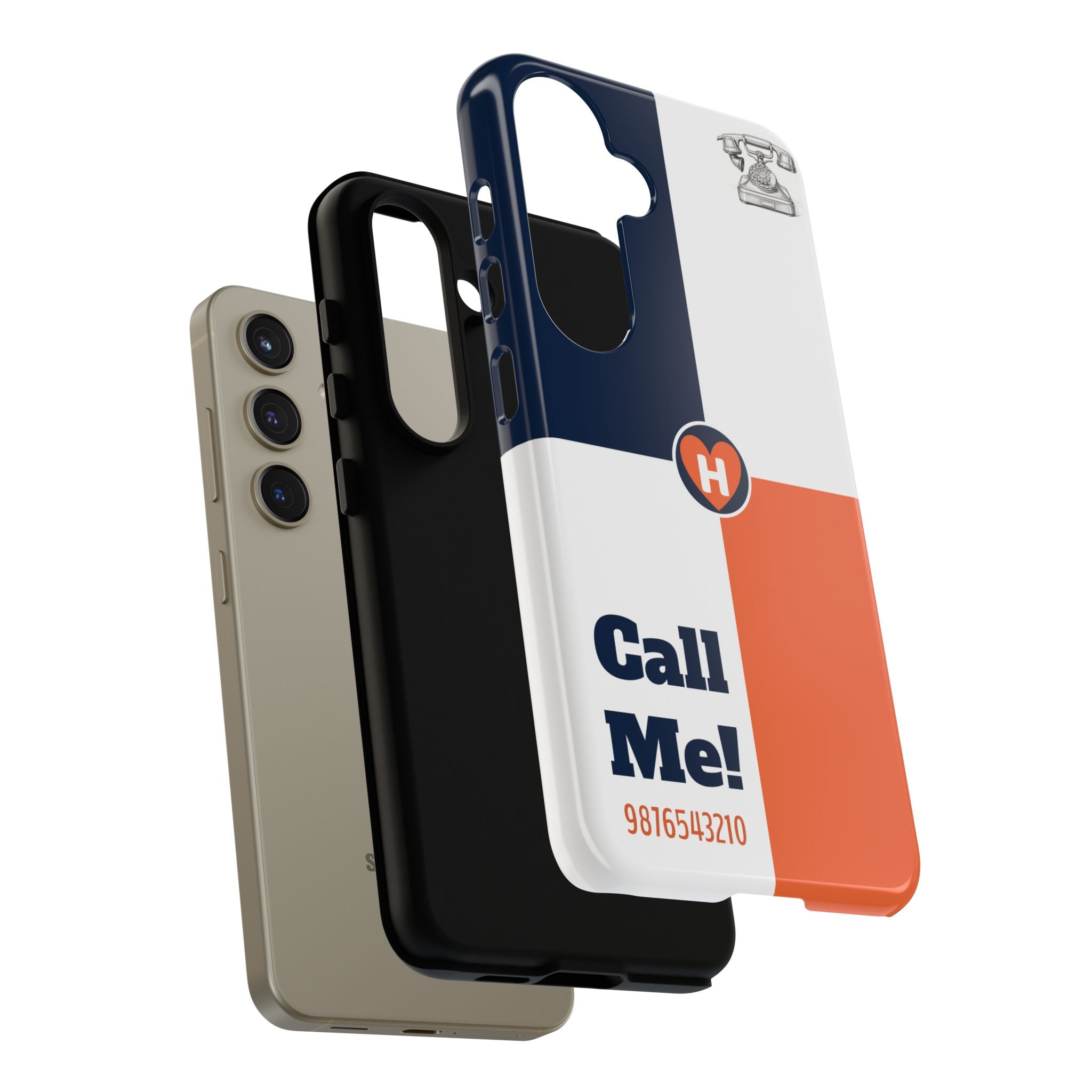 Hobber CallMe: Stylish Phone Case for Tough Protection, Customizable Cover, Durable Design