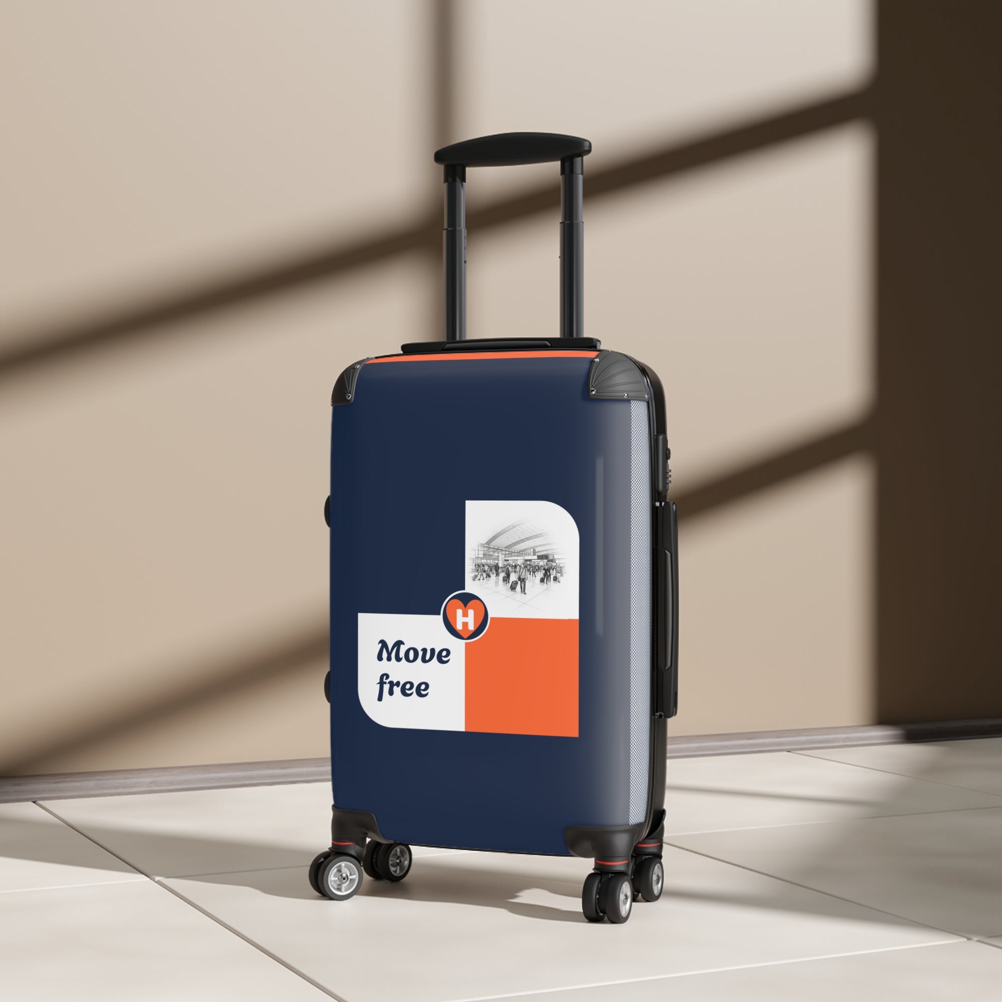 Hobber MoveFree: Stylish Travel Suitcase for Jetsetters, Creators & Bold Explorers