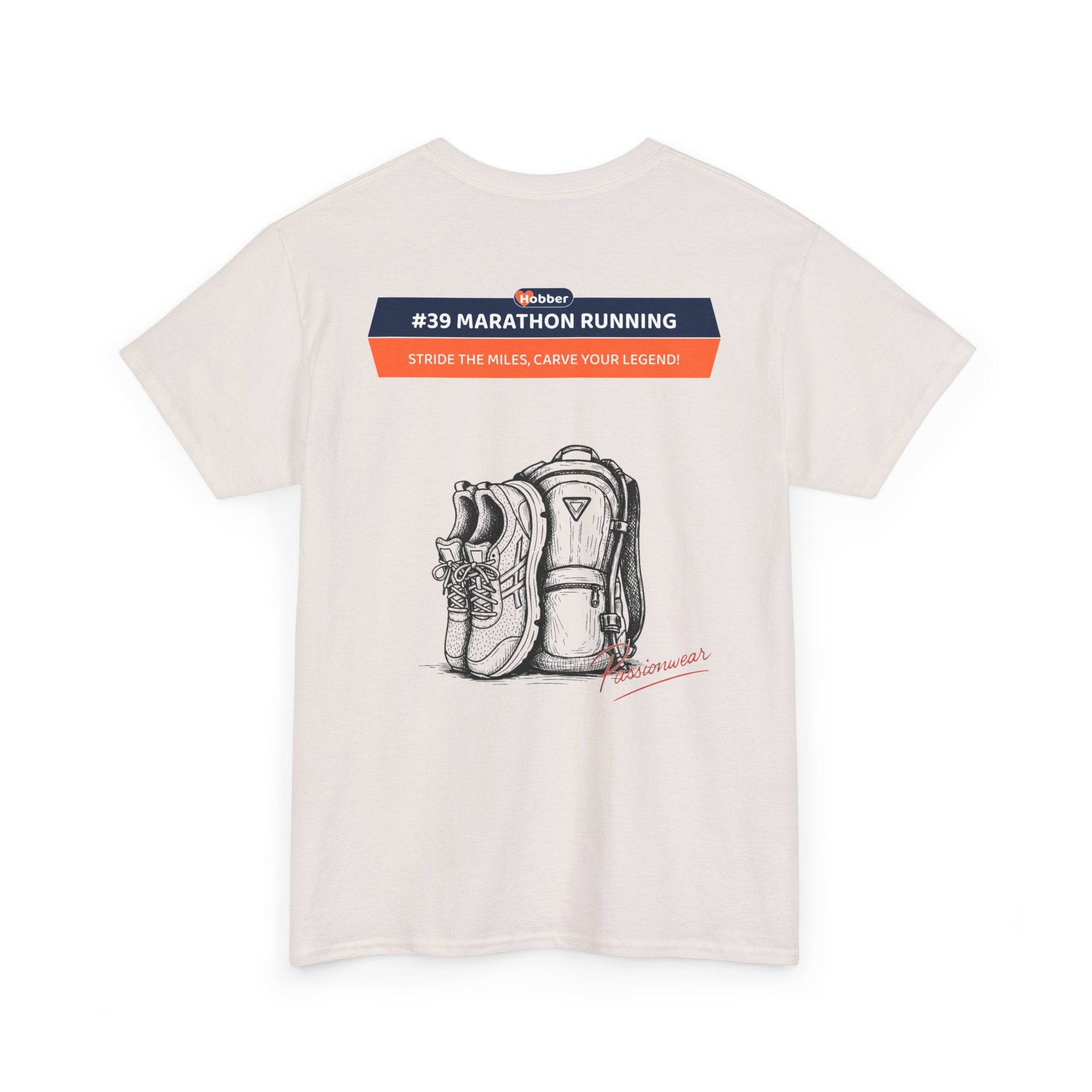 Hobber Unisex Sports & Adventure T-Shirt, #39 Marathon running
