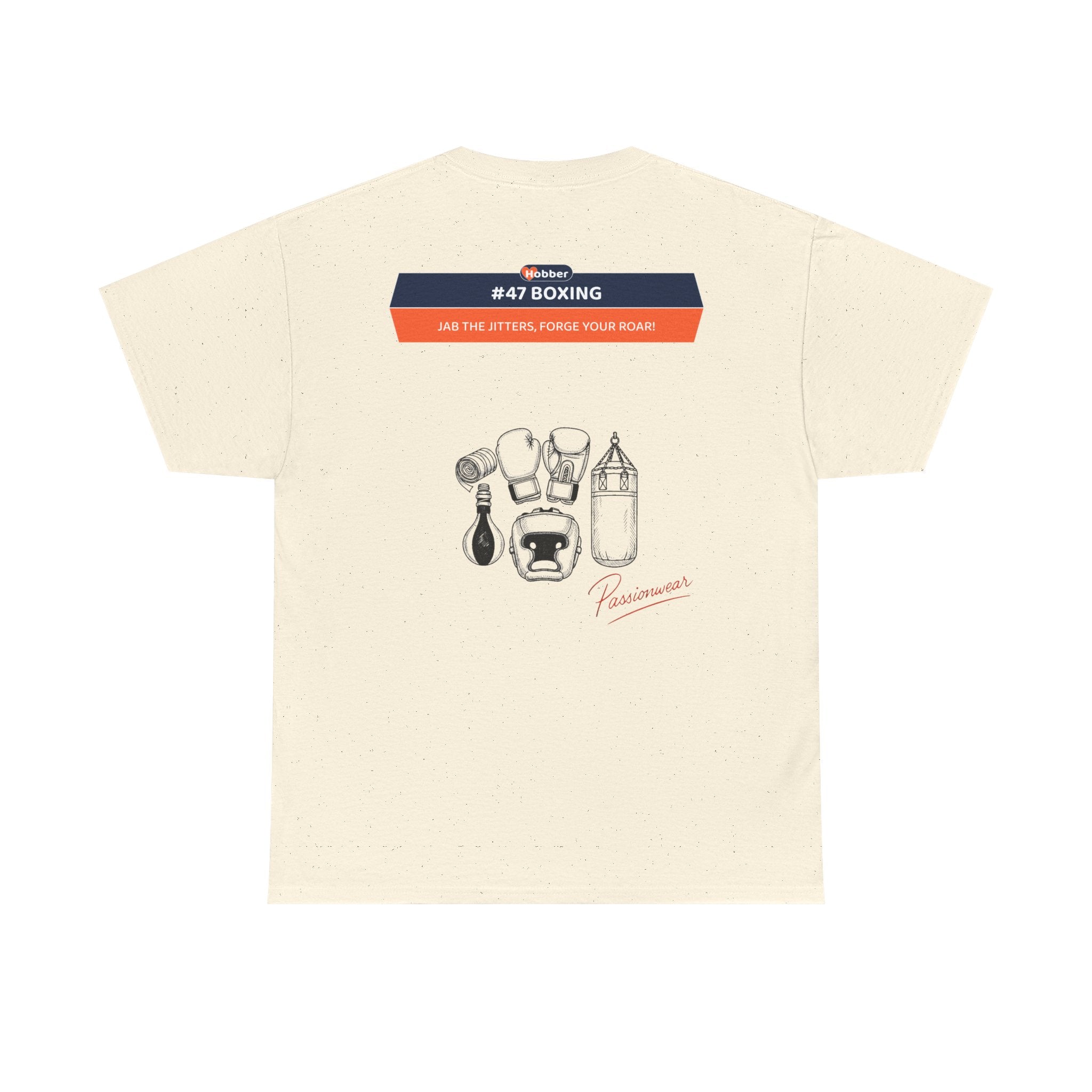 Hobber Mens Sports & Adventure T-Shirt, #47 Boxing