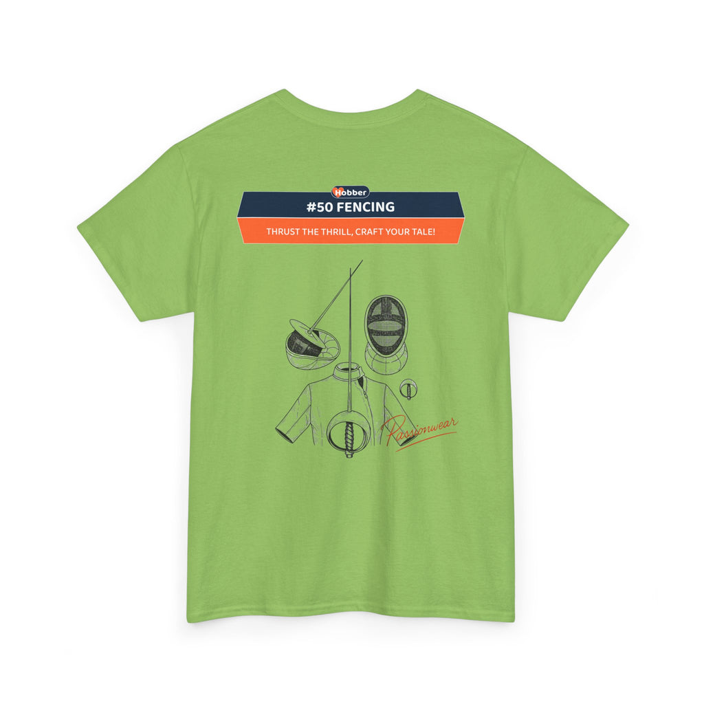 Hobber Mens Sports & Adventure T-Shirt, #50 Fencing