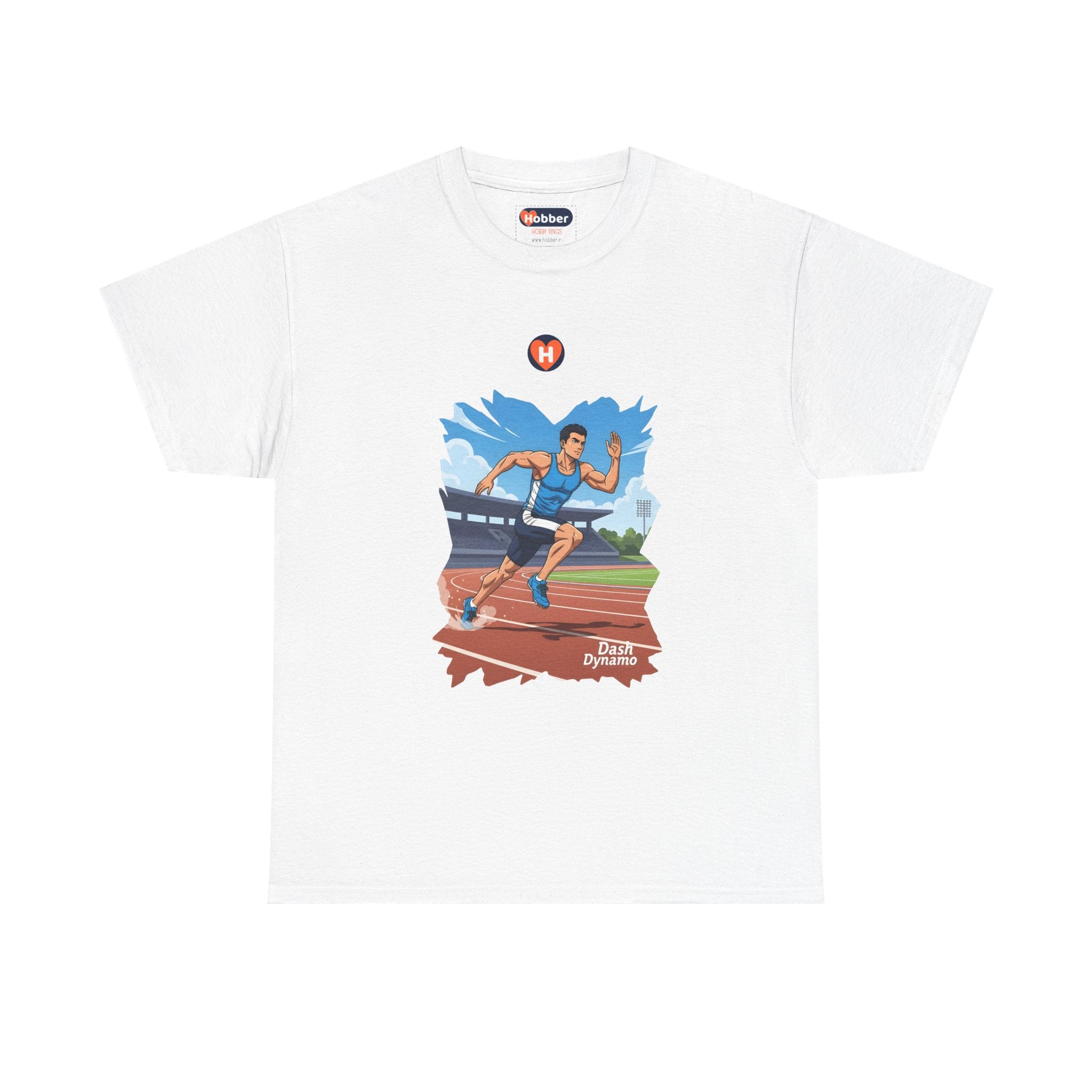 Hobber Mens Sports & Adventure T-Shirt, #38 Sprinting