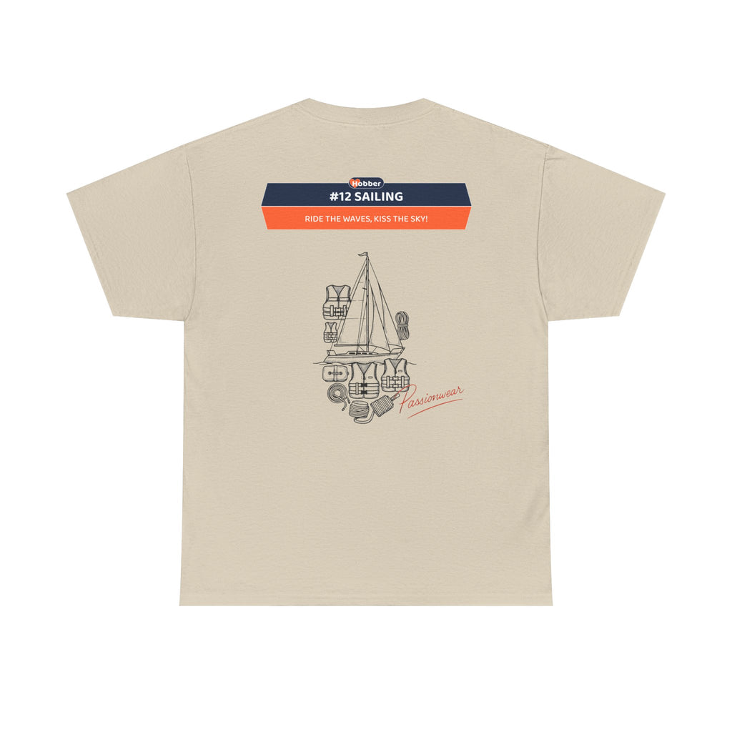 Hobber Unisex Sports & Adventure T-Shirt, #12 Sailing
