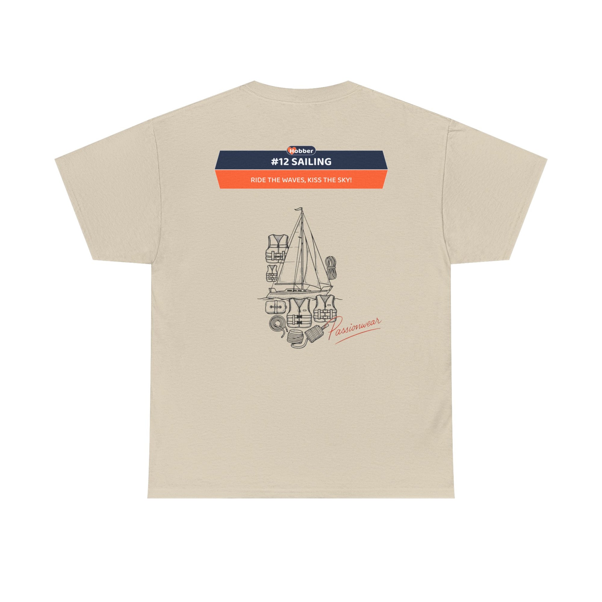Hobber Unisex Sports & Adventure T-Shirt, #12 Sailing