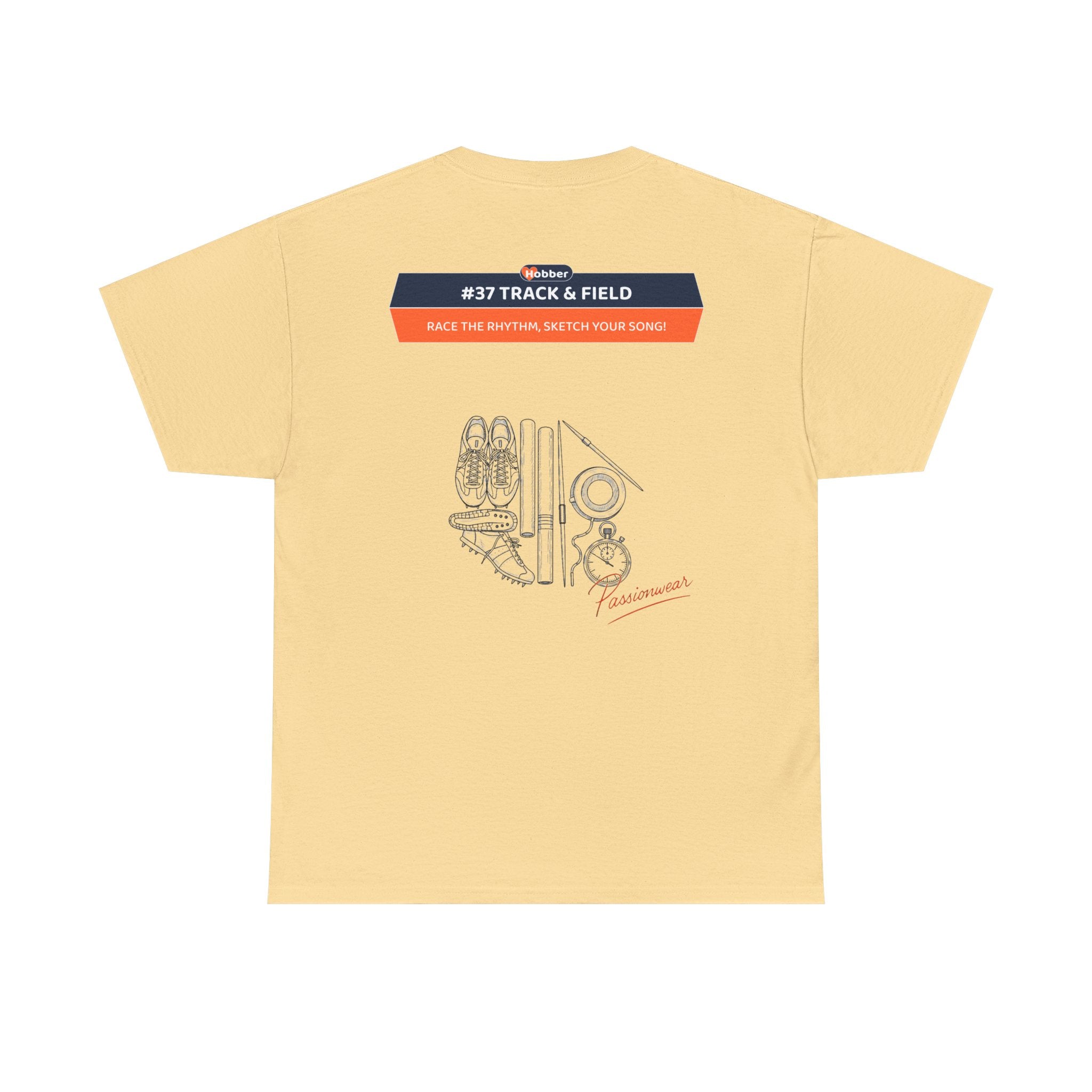 Hobber Mens Sports & Adventure T-Shirt, #37 Track & field