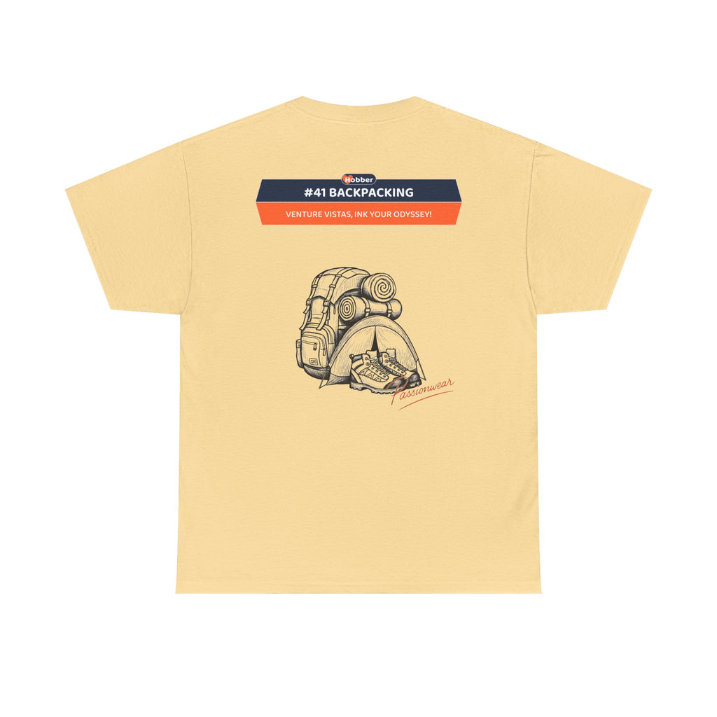 Hobber Unisex Sports & Adventure T-Shirt, #41 Backpacking