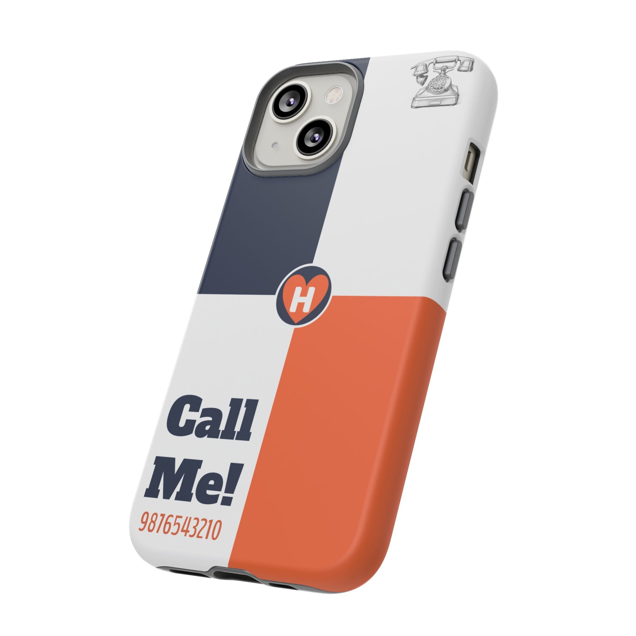 Hobber CallMe: Stylish Phone Case for Tough Protection, Customizable Cover, Durable Design