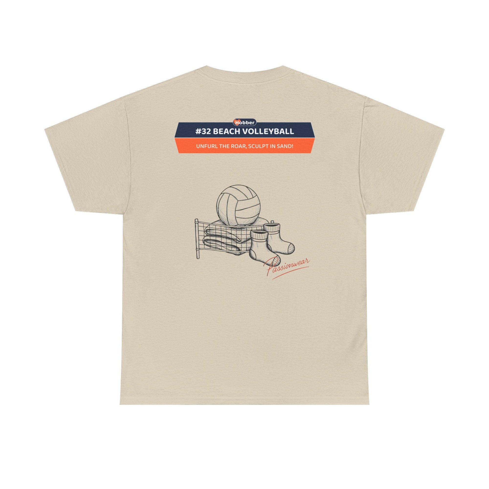 Hobber Unisex Sports & Adventure T-Shirt, #32 Beach volleyball