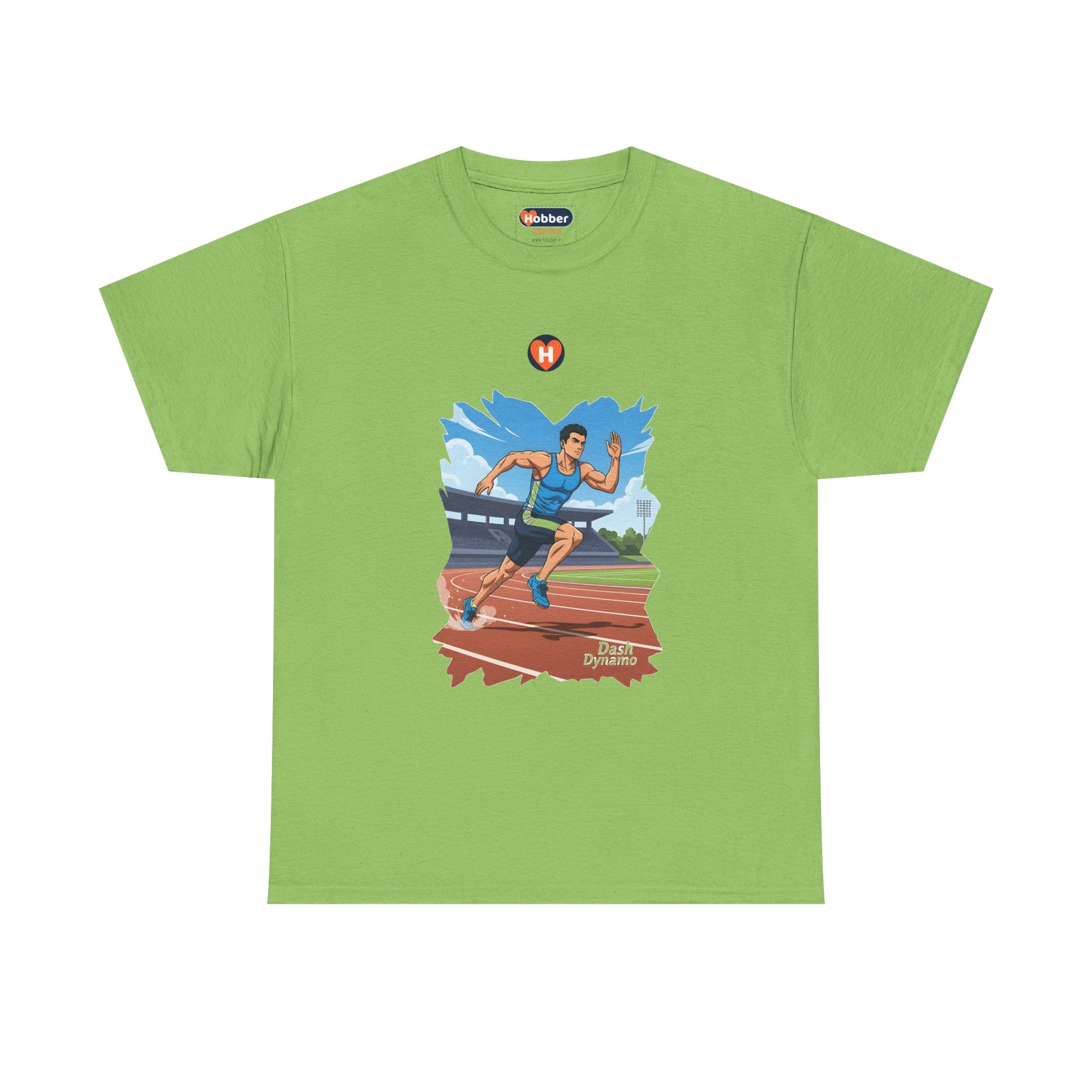 Hobber Mens Sports & Adventure T-Shirt, #38 Sprinting