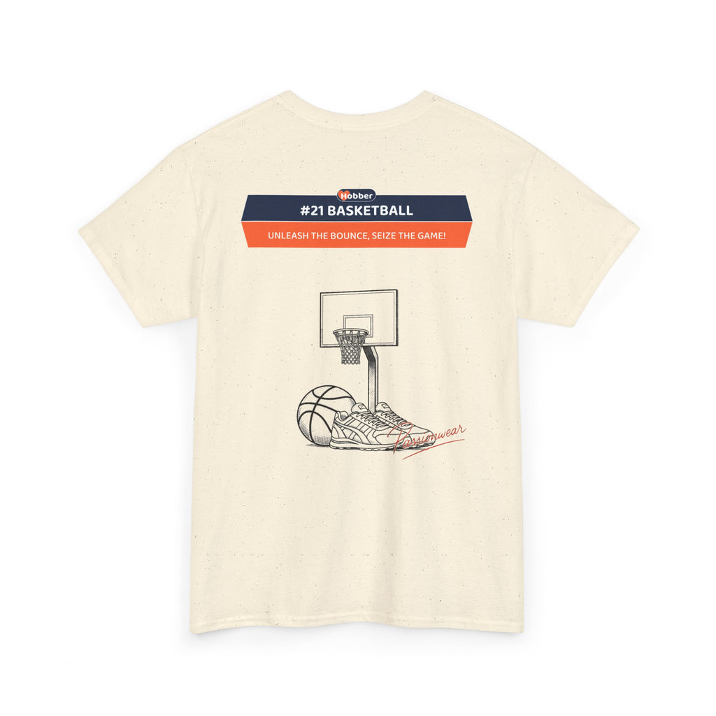 Hobber Mens Sports & Adventure T-Shirt, #21 Basketball