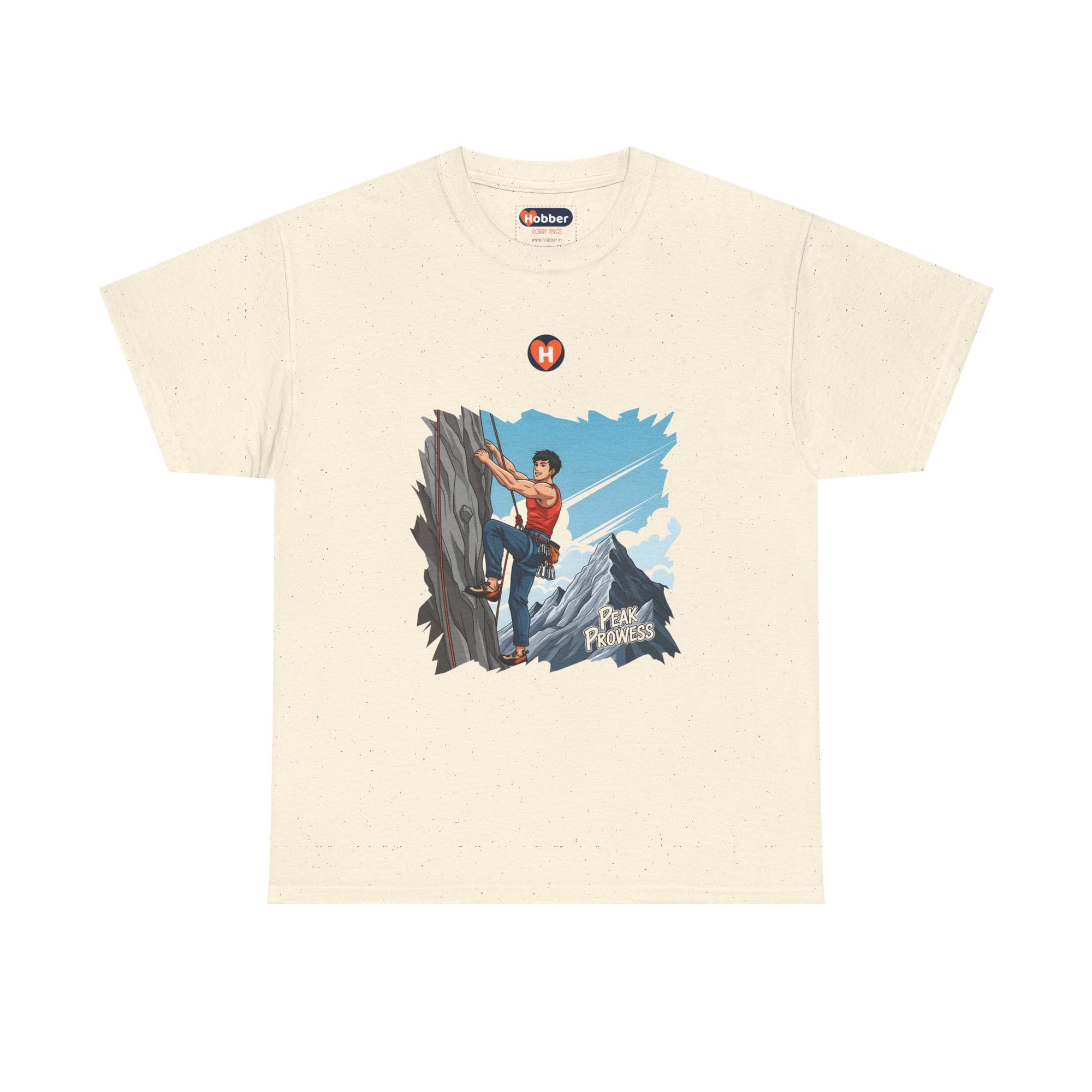 Hobber Mens Sports & Adventure T-Shirt, #43 Climbing (Rock)