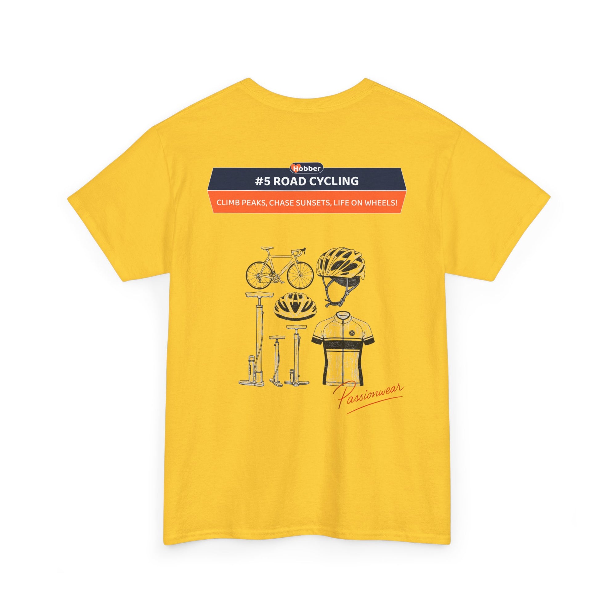 Hobber Unisex Sports & Adventure T-Shirt, #5 Road cycling