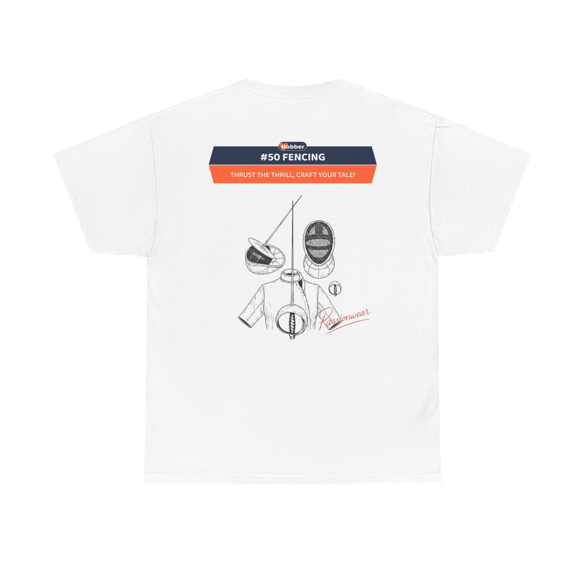 Hobber Mens Sports & Adventure T-Shirt, #50 Fencing