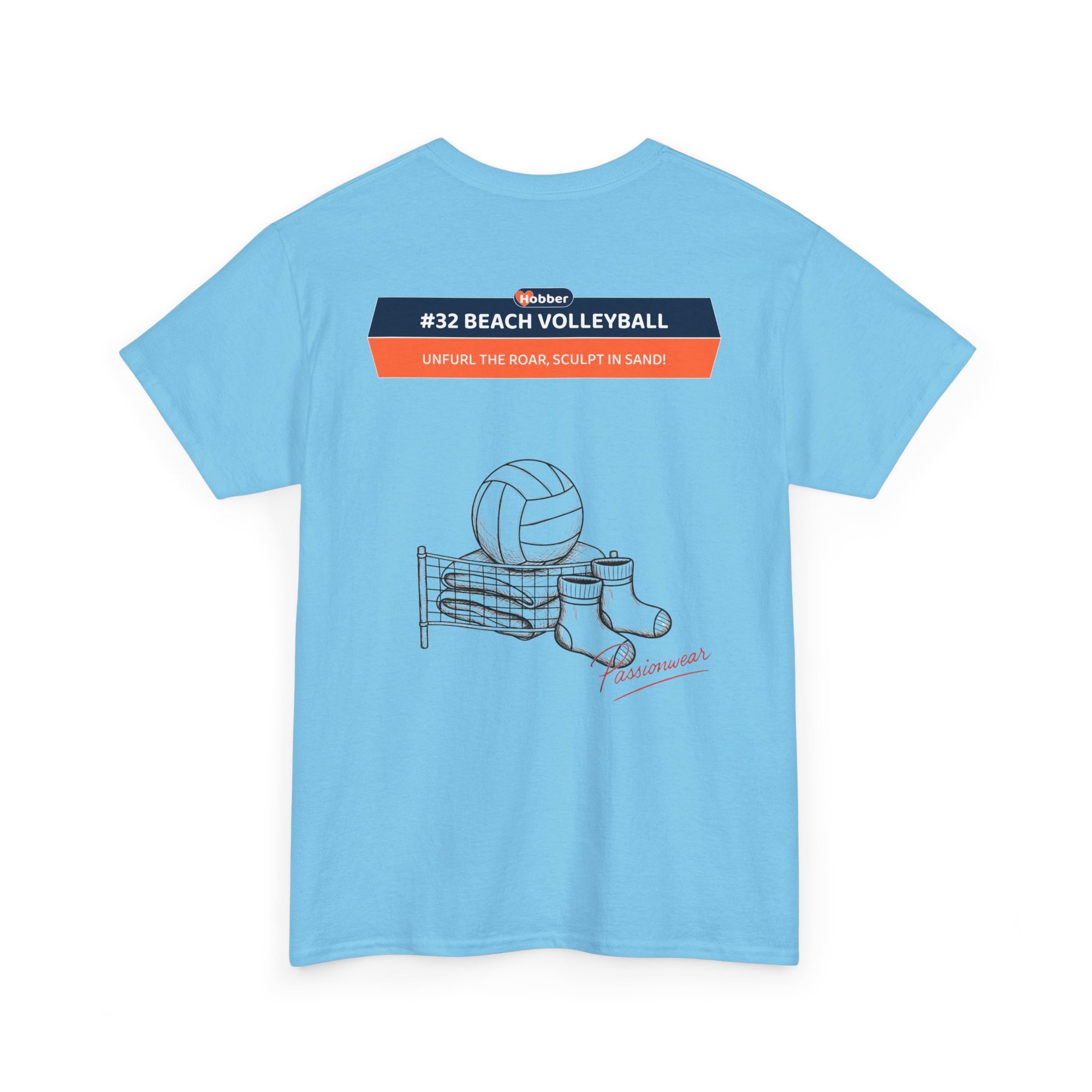 Hobber Unisex Sports & Adventure T-Shirt, #32 Beach volleyball