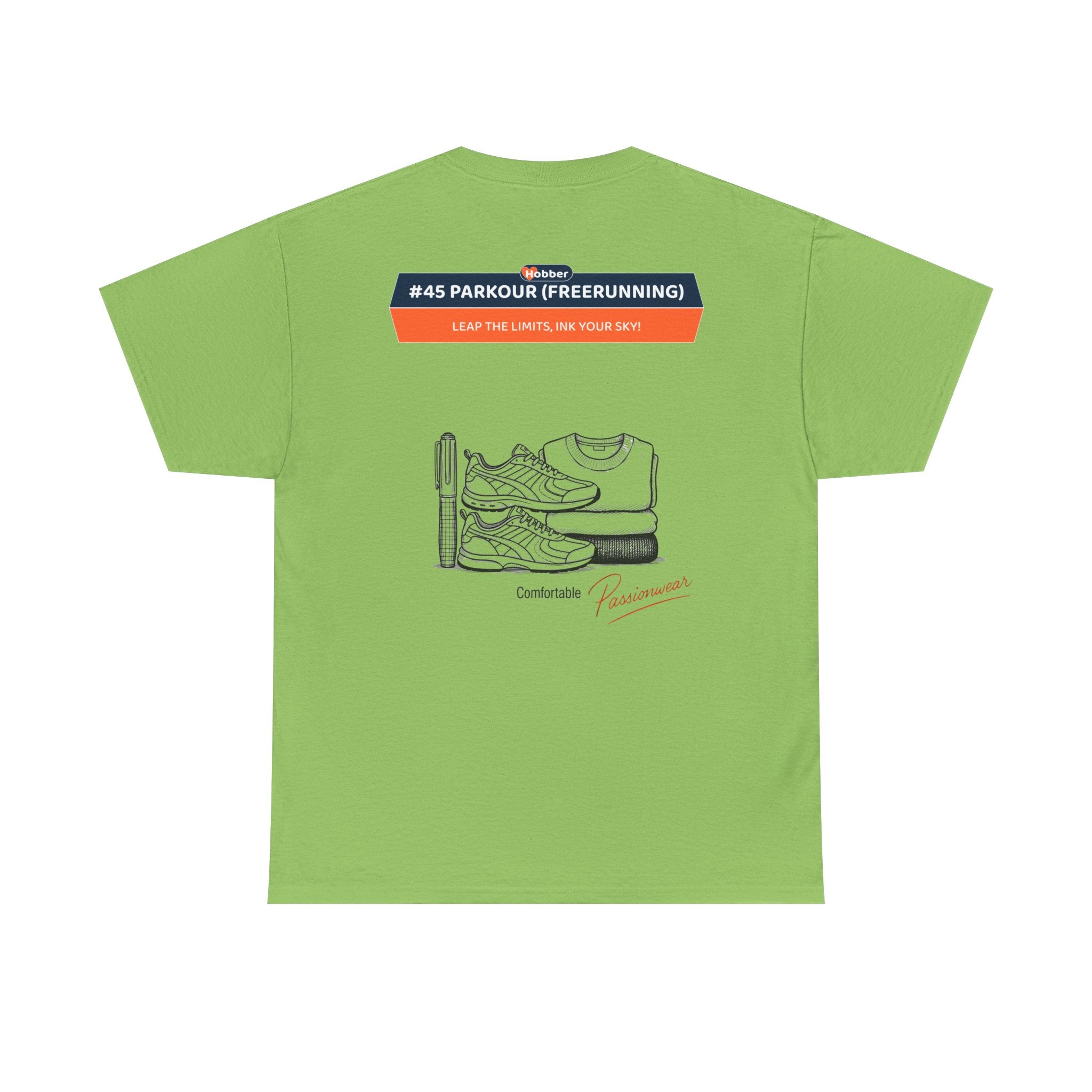 Hobber Mens Sports & Adventure T-Shirt, #45 Parkour (Freerunning)