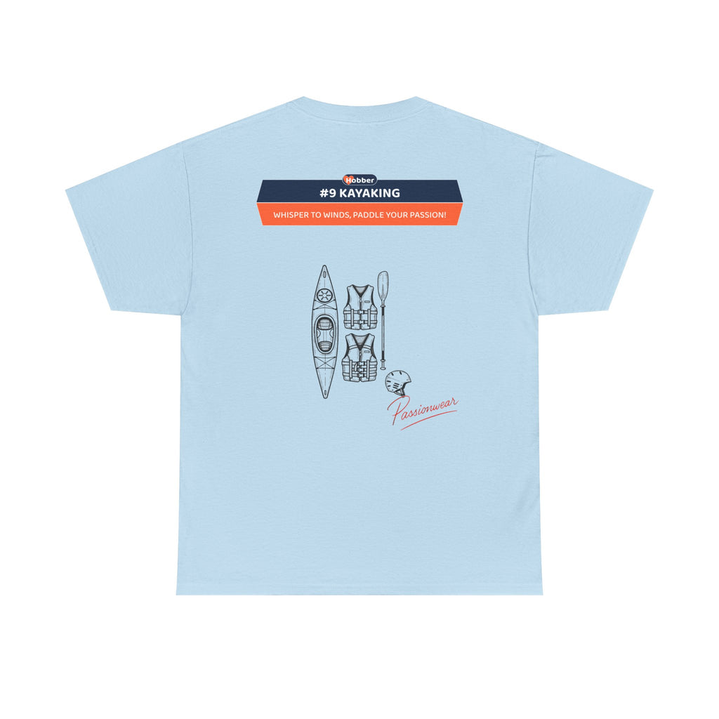 Hobber Unisex Sports & Adventure T-Shirt, #9 Kayaking
