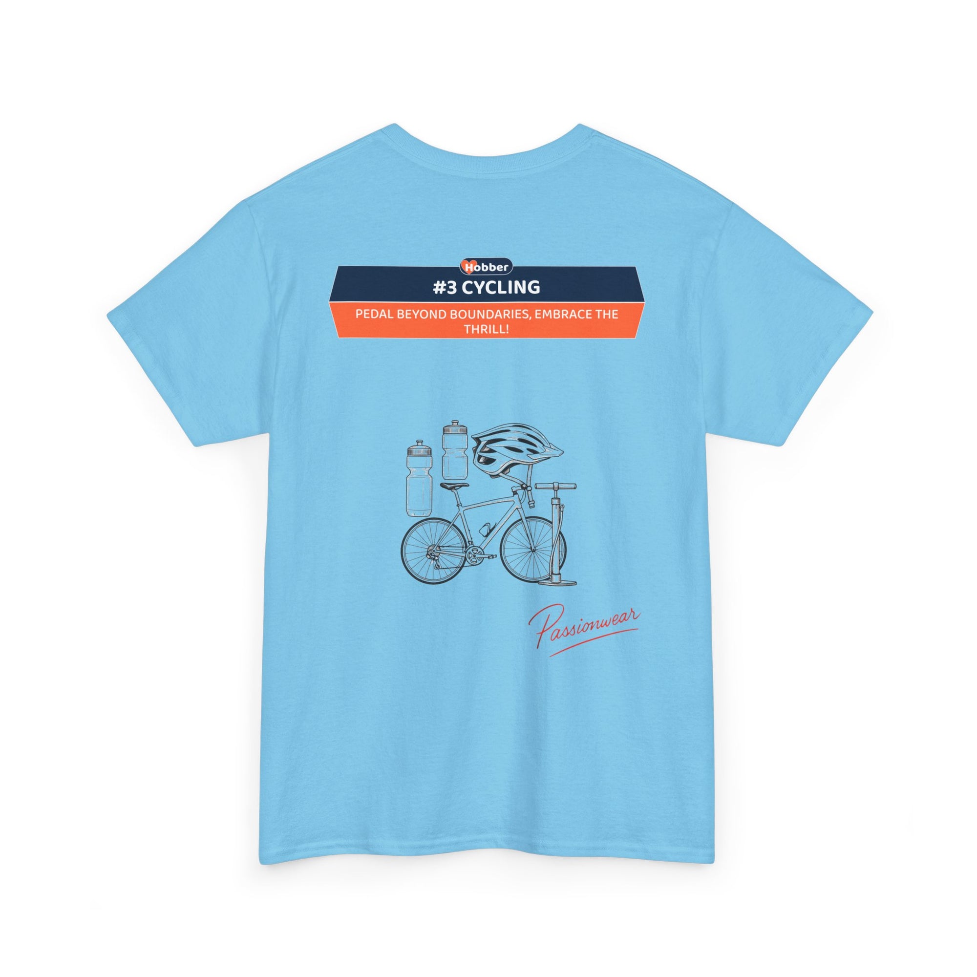 Hobber Unisex Sports & Adventure T-Shirt, #3 Cycling