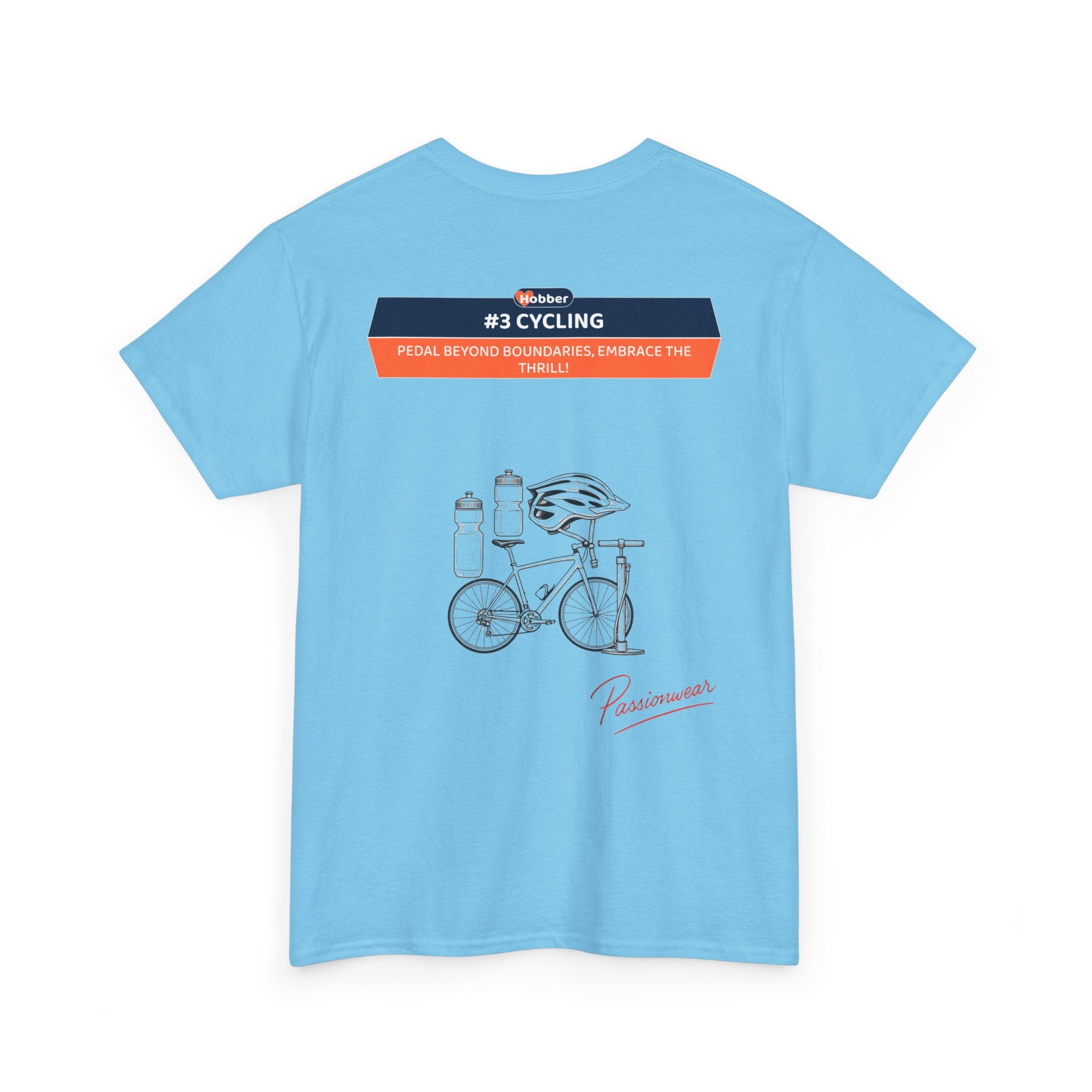 Hobber Unisex Sports & Adventure T-Shirt, #3 Cycling