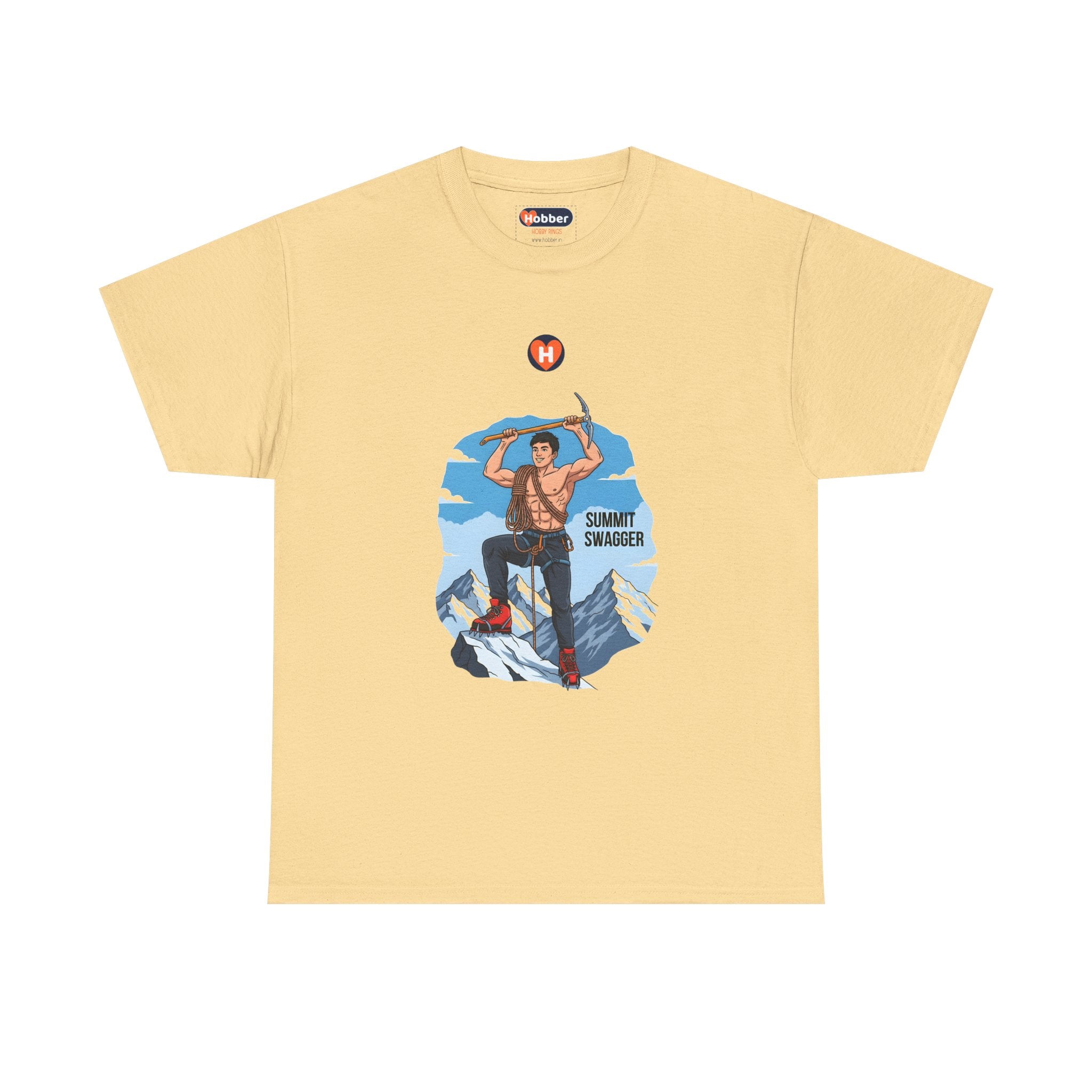 Hobber Mens Sports & Adventure T-Shirt, #44 Mountaineering