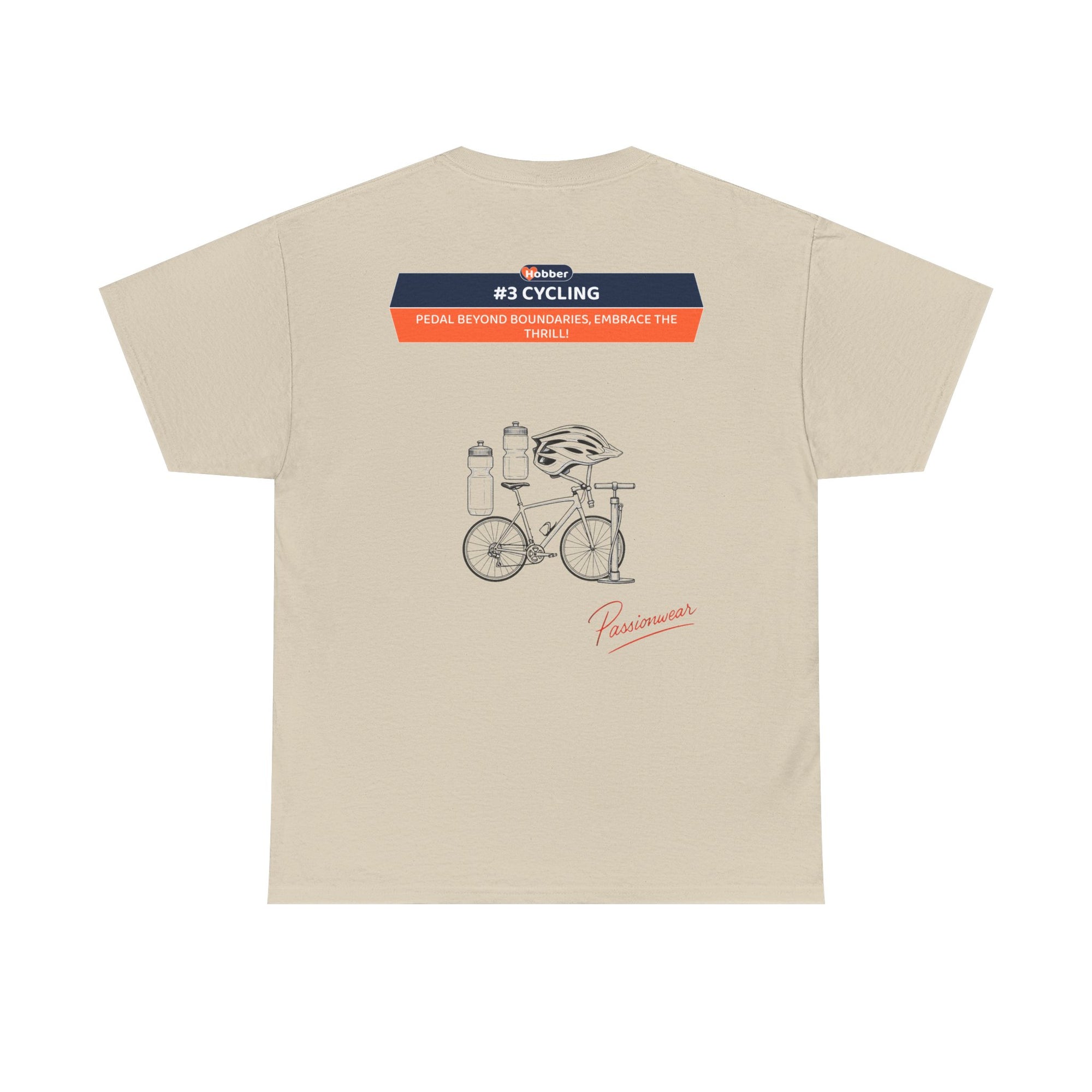 Hobber Unisex Sports & Adventure T-Shirt, #3 Cycling