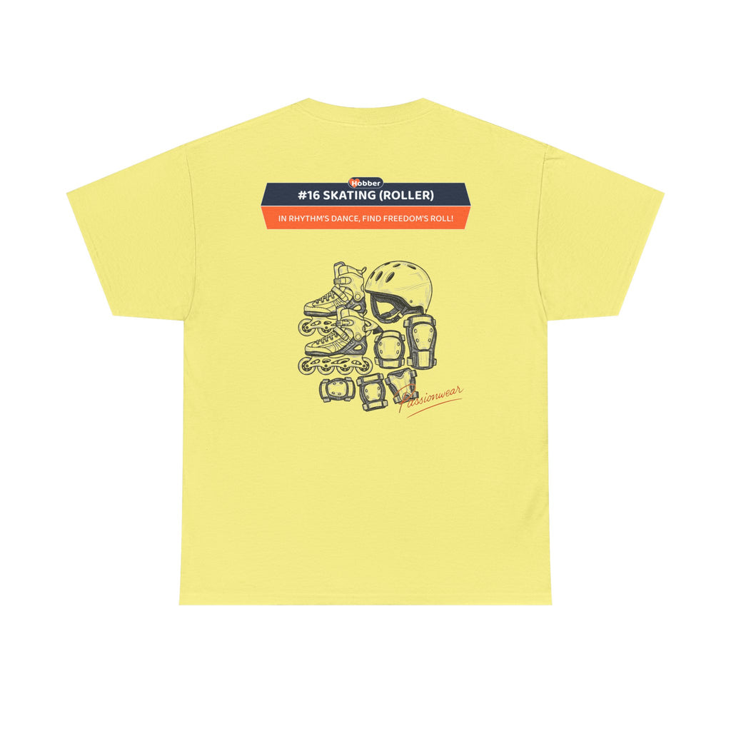 Hobber Unisex Sports & Adventure T-Shirt, #16 Skating (Roller)